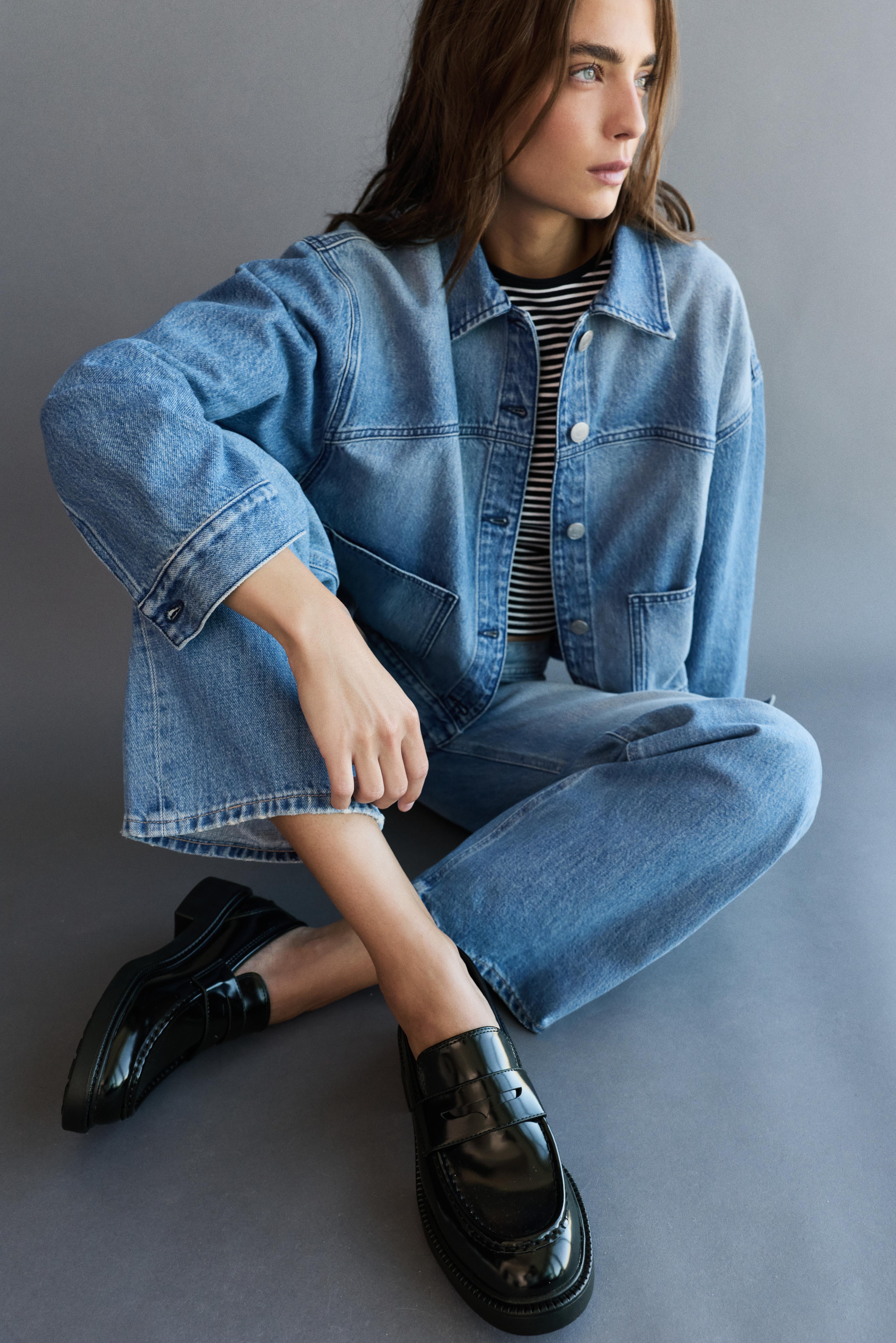 Block loafers — Black