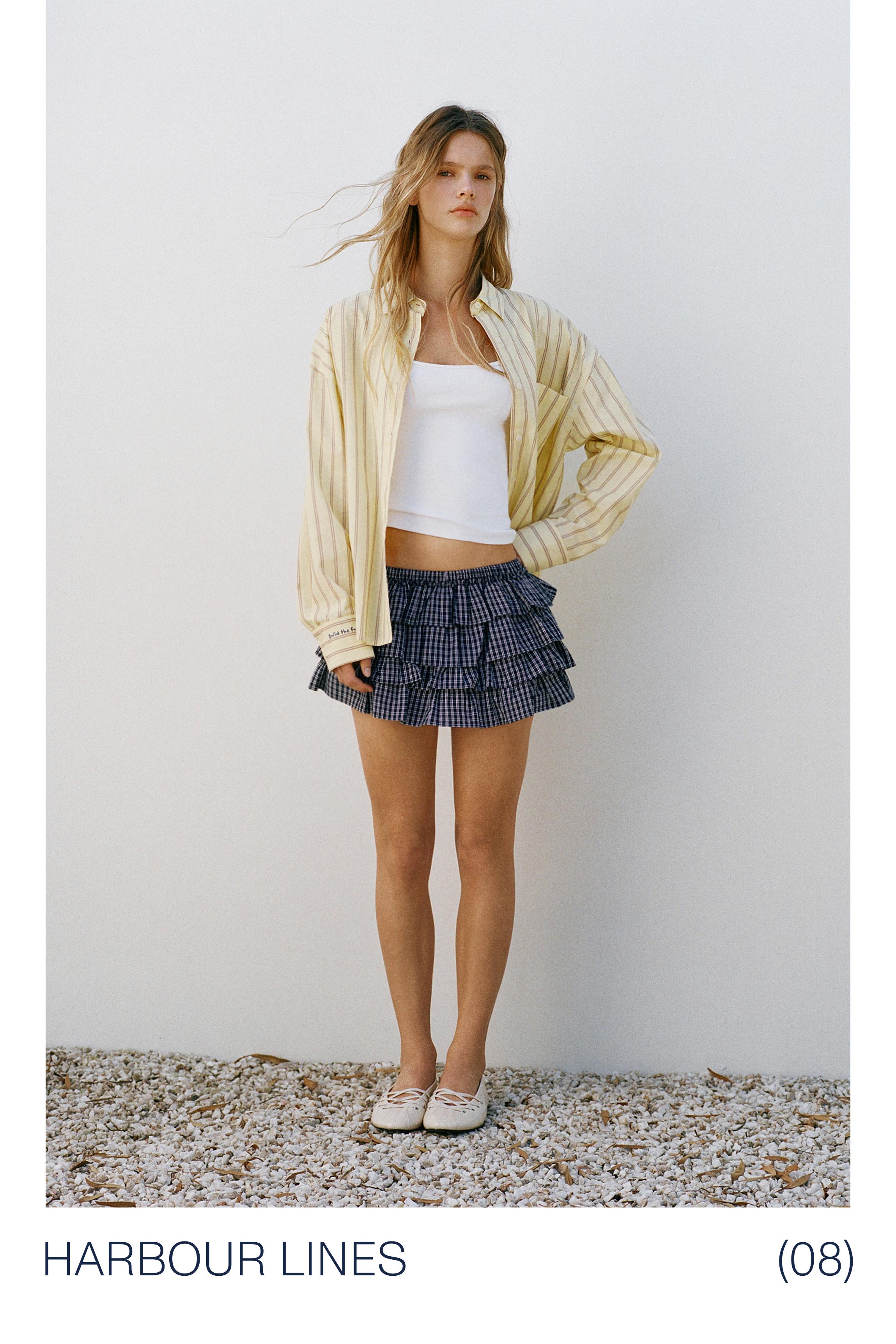 Sarı çizgili gömlek - Görsel 23