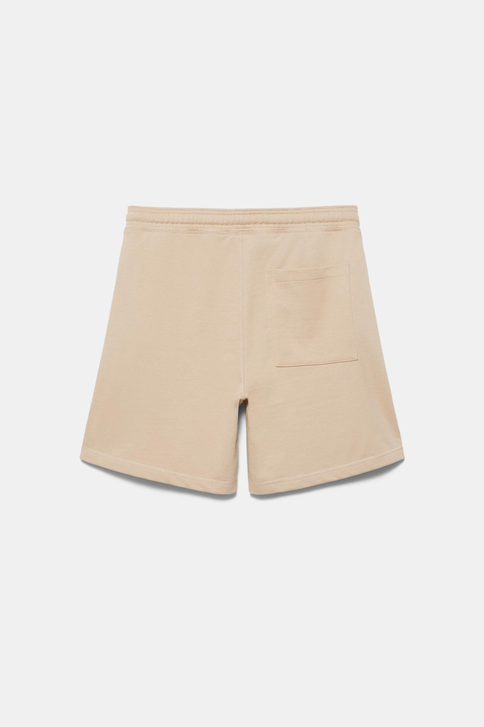 STWD jogger Bermuda shorts — Sand