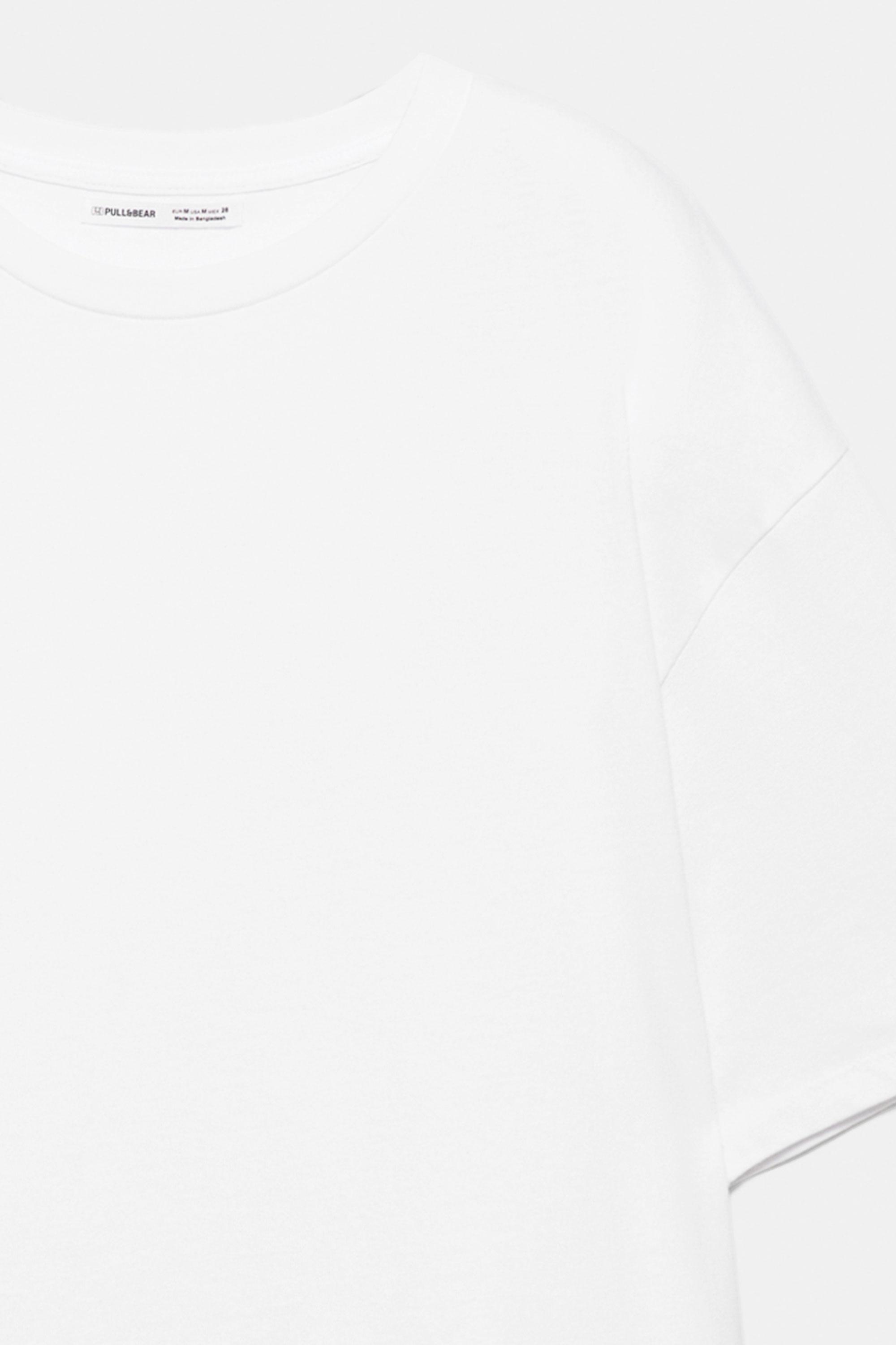 Oversize short sleeve T-shirt — White