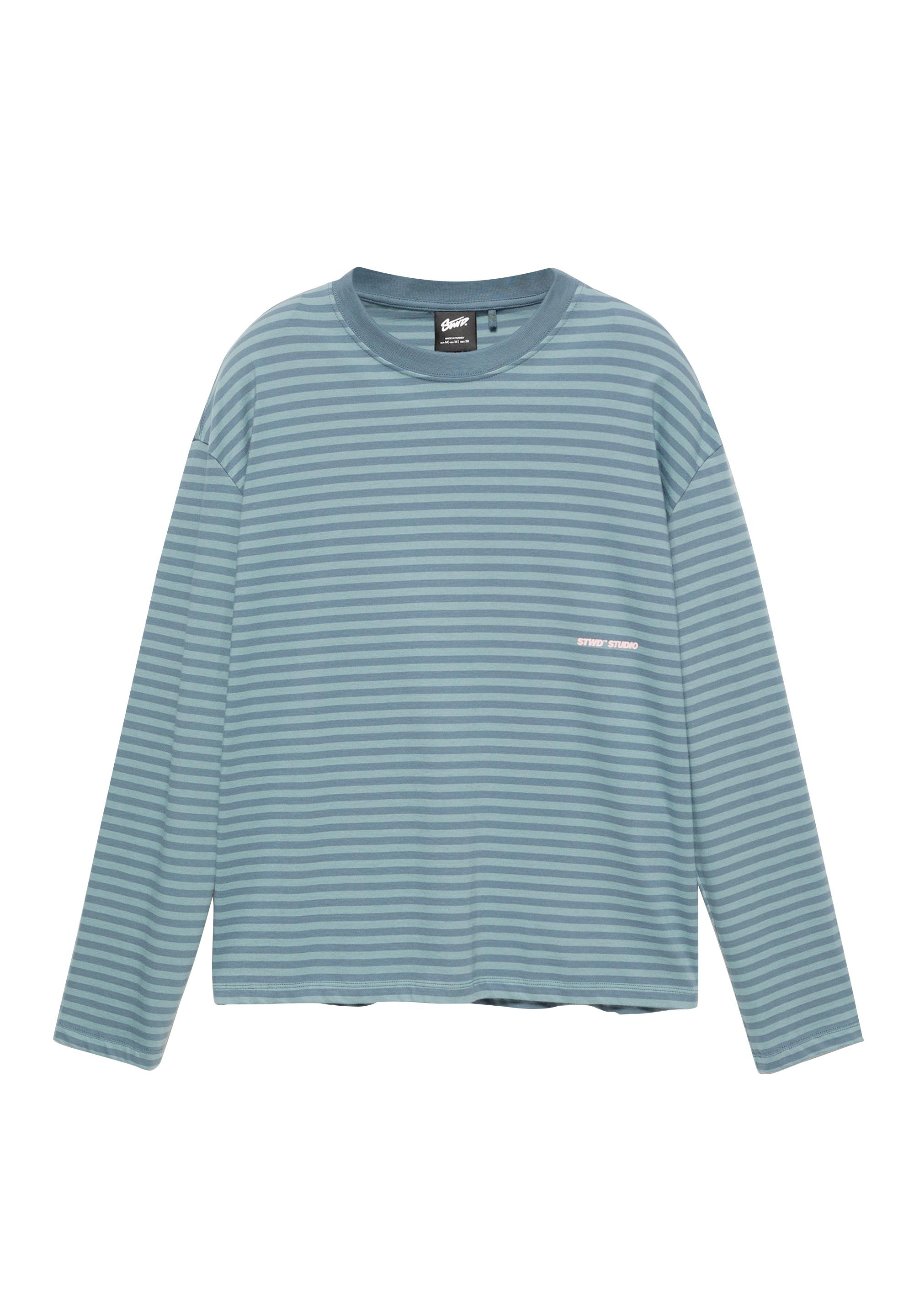 Striped STWD T-shirt — Blue