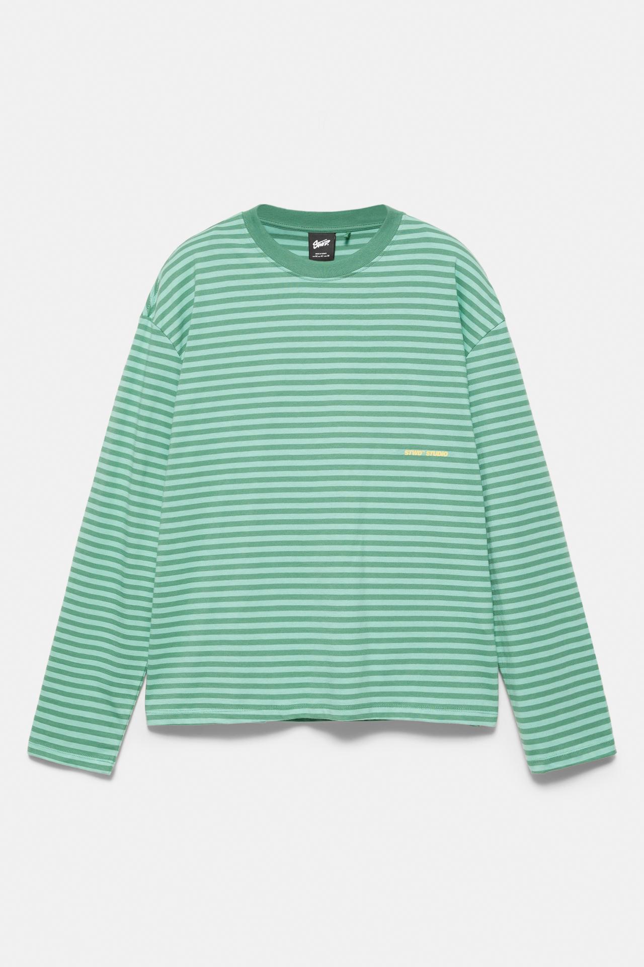 Striped STWD T-shirt — Green