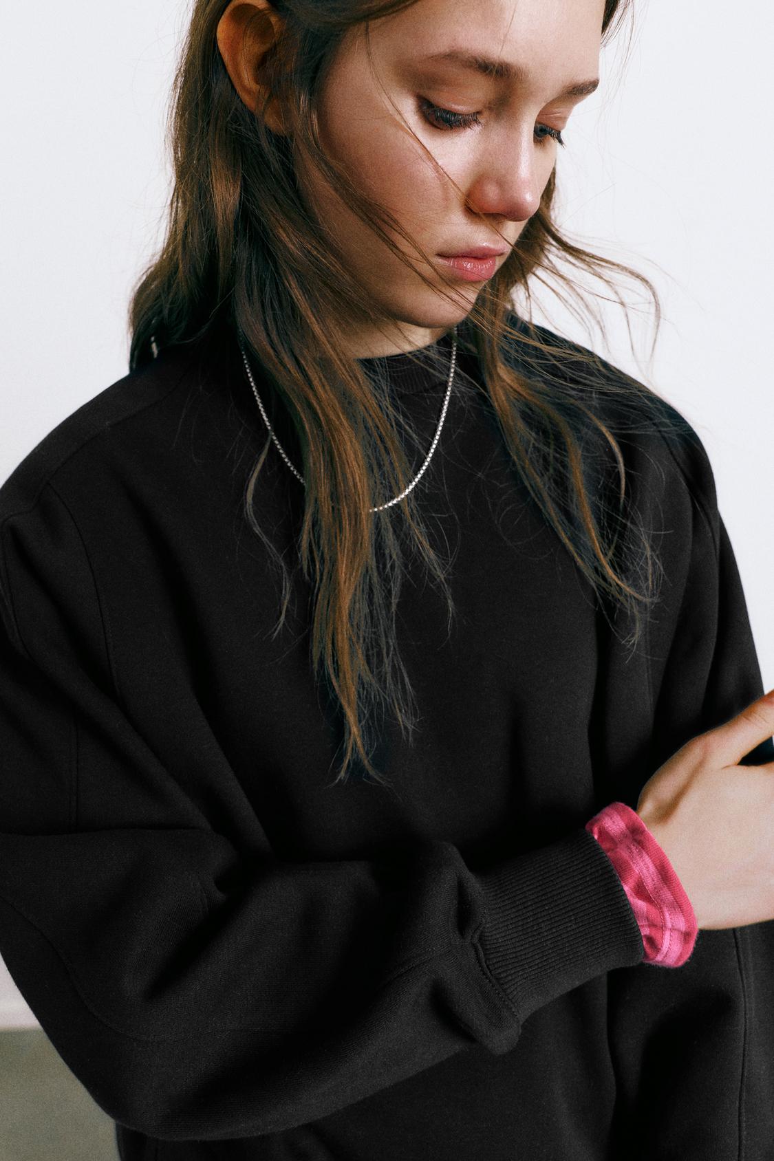 Long Sleeve Drop Shoulder Sweatshirts For Fall Fashion 2025