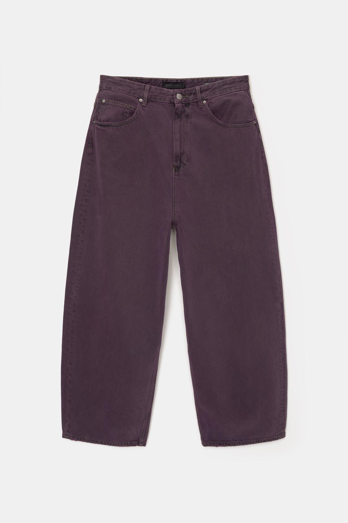 Pullandbear Conjunto Lila Pull And Bear Pull And Bear Pantalon