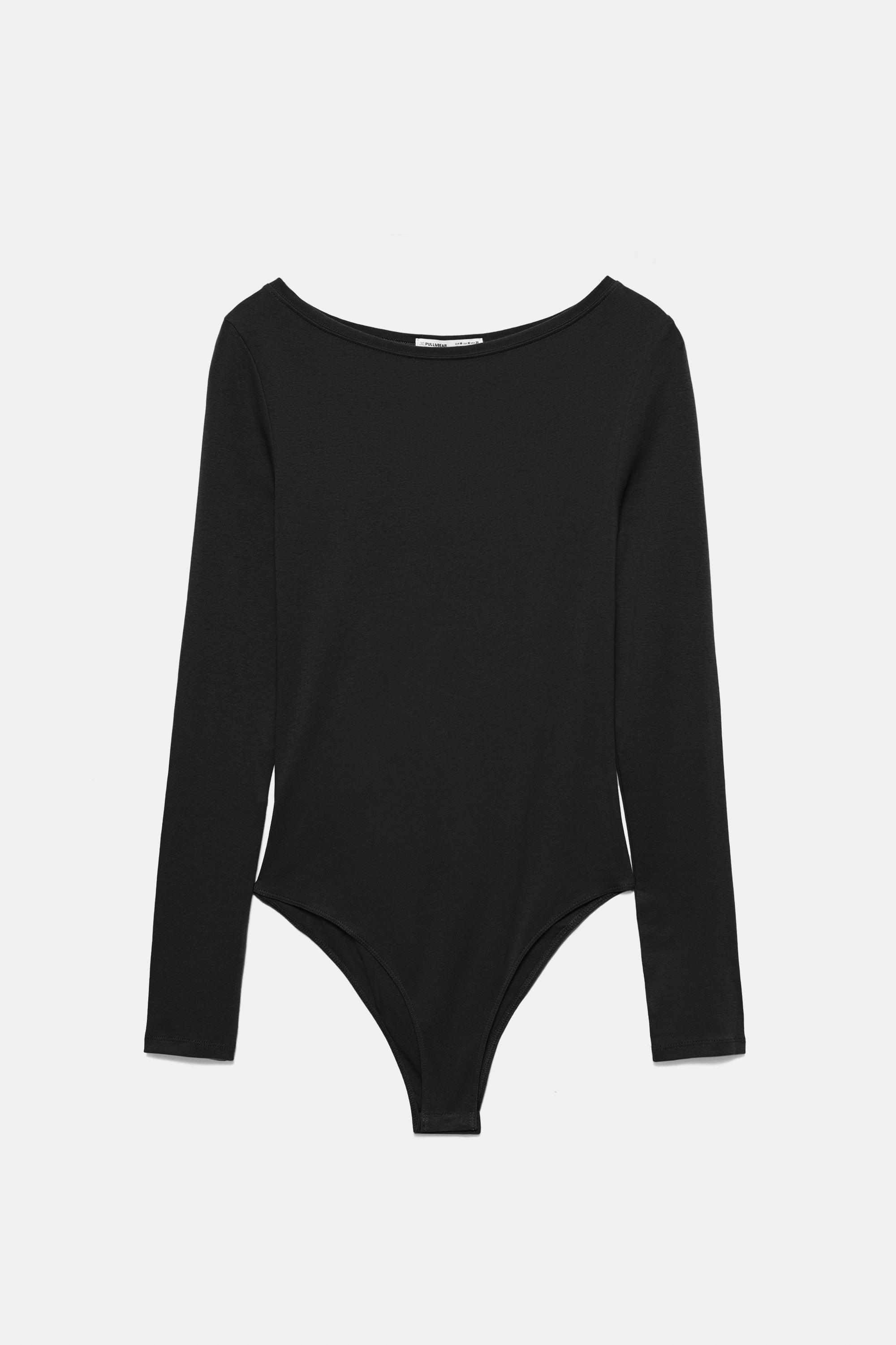 Long sleeve bodysuit — Black