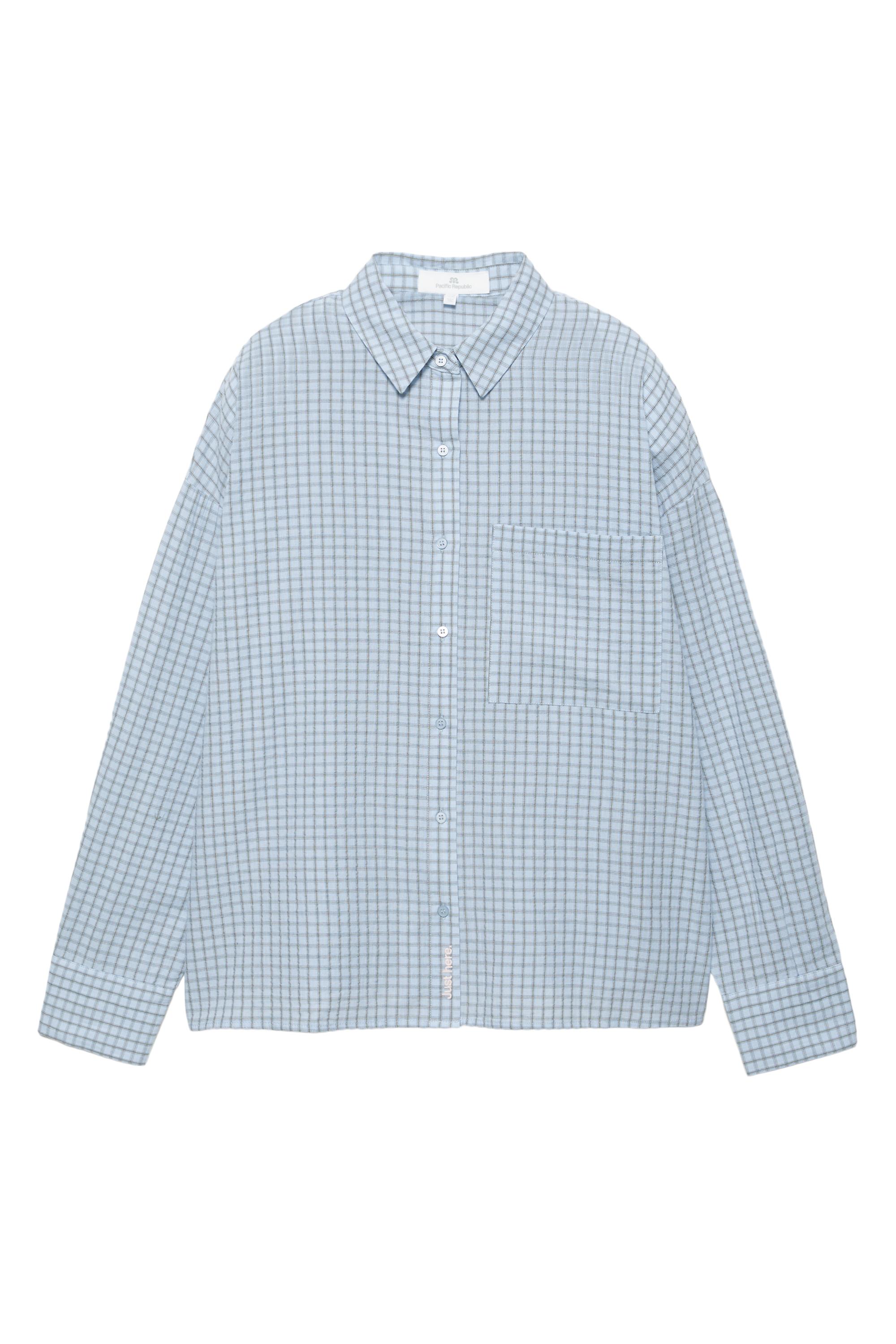 Kareli cepli gömlek - Görsel 4