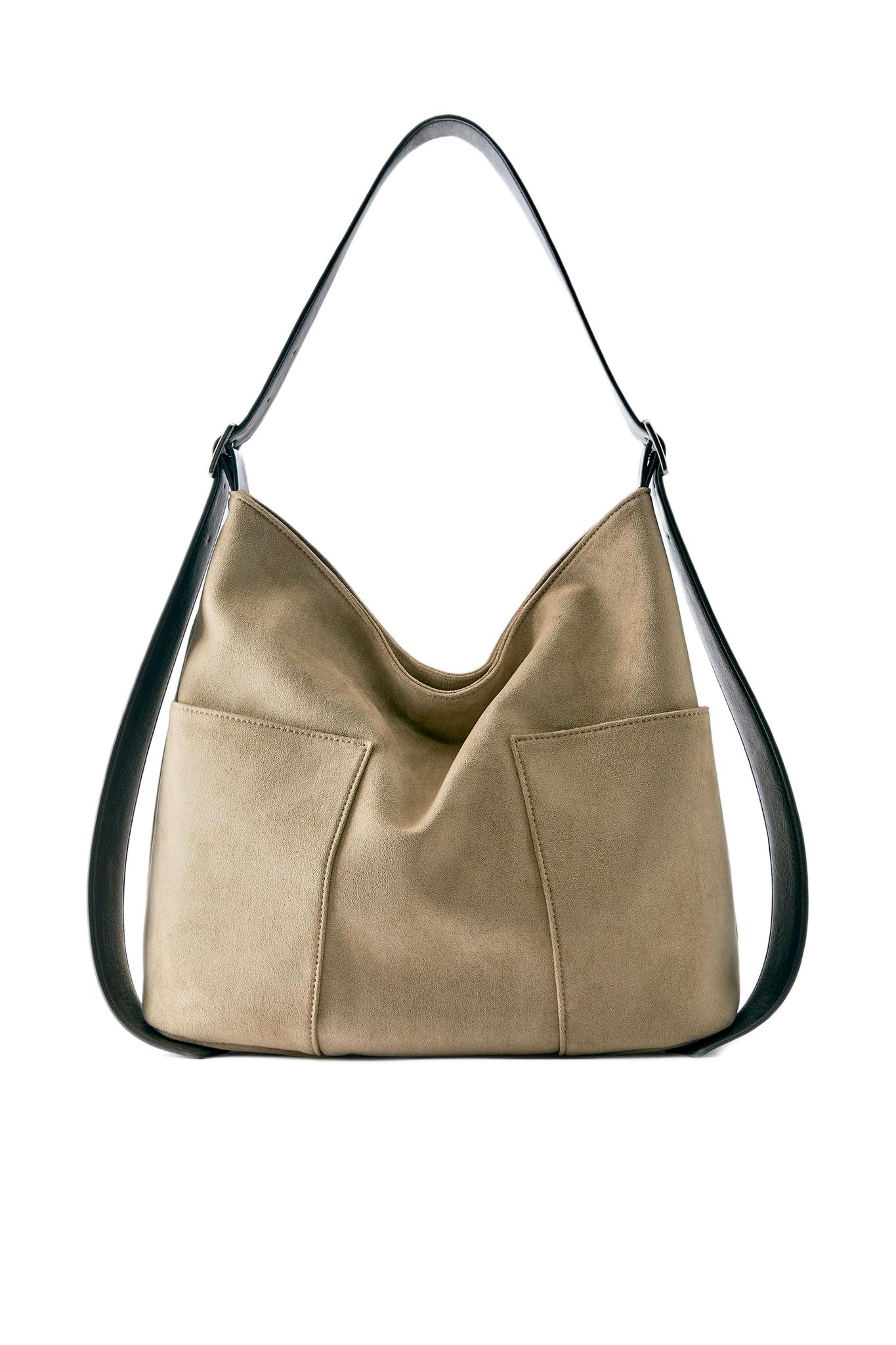 Bolso shopper contraste