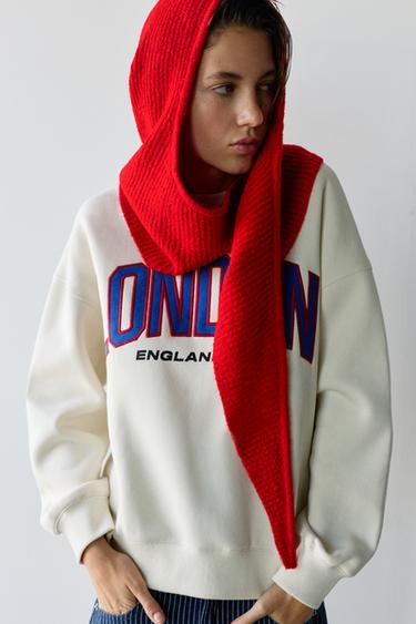 Balaclava with scarf — Red 2