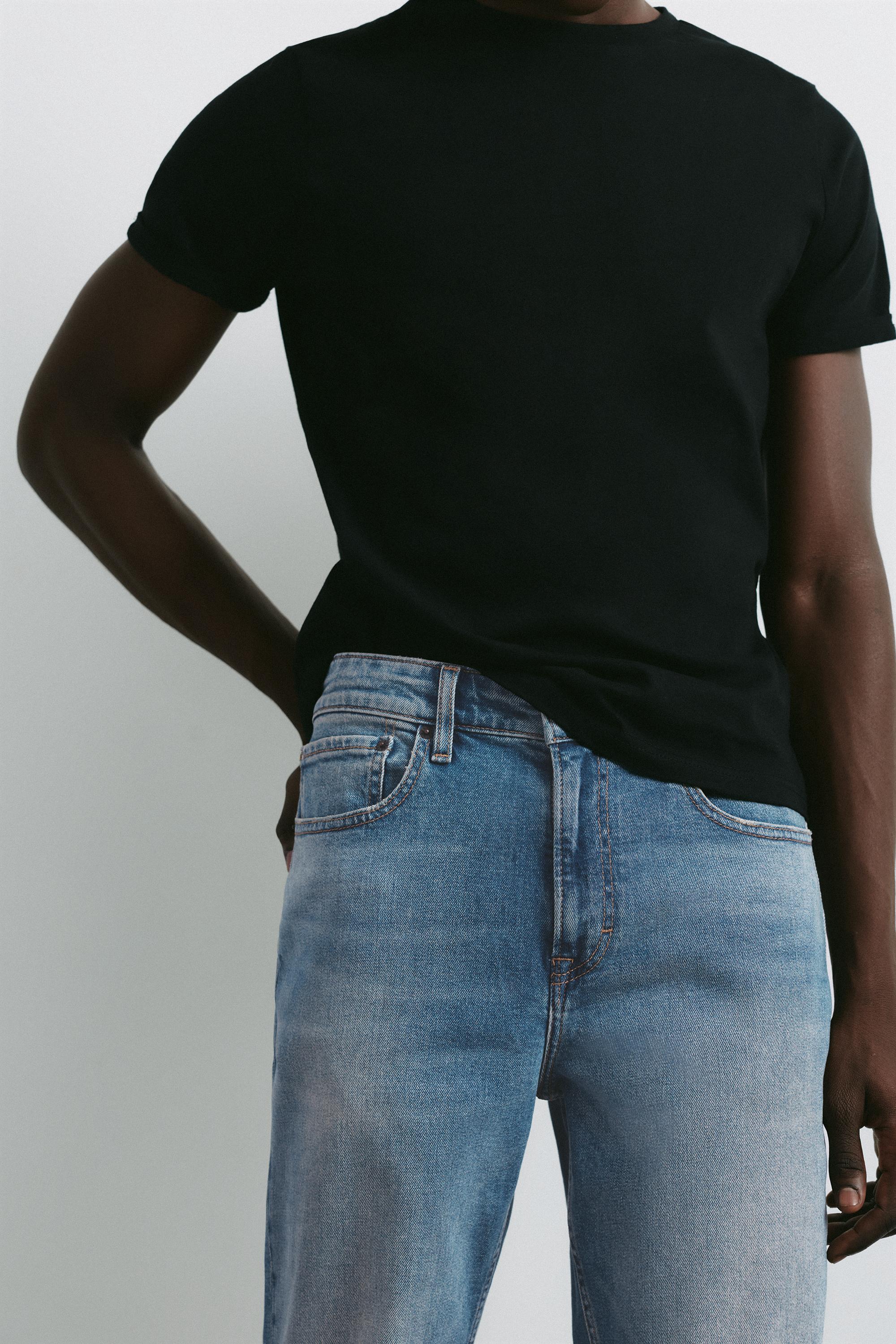 Slim fit jeans — Neon blue