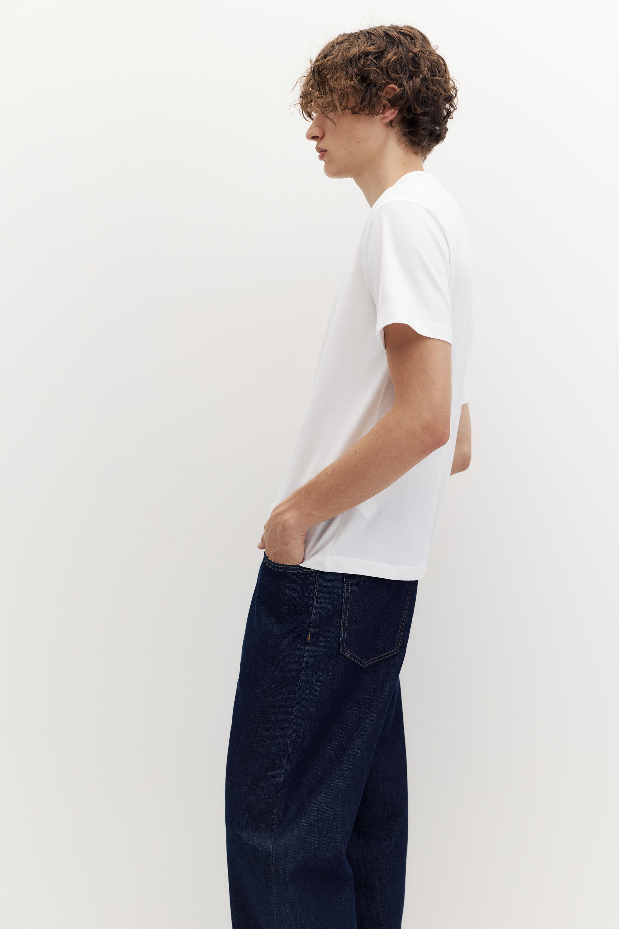 Basic slim fit tişört - Görsel 12