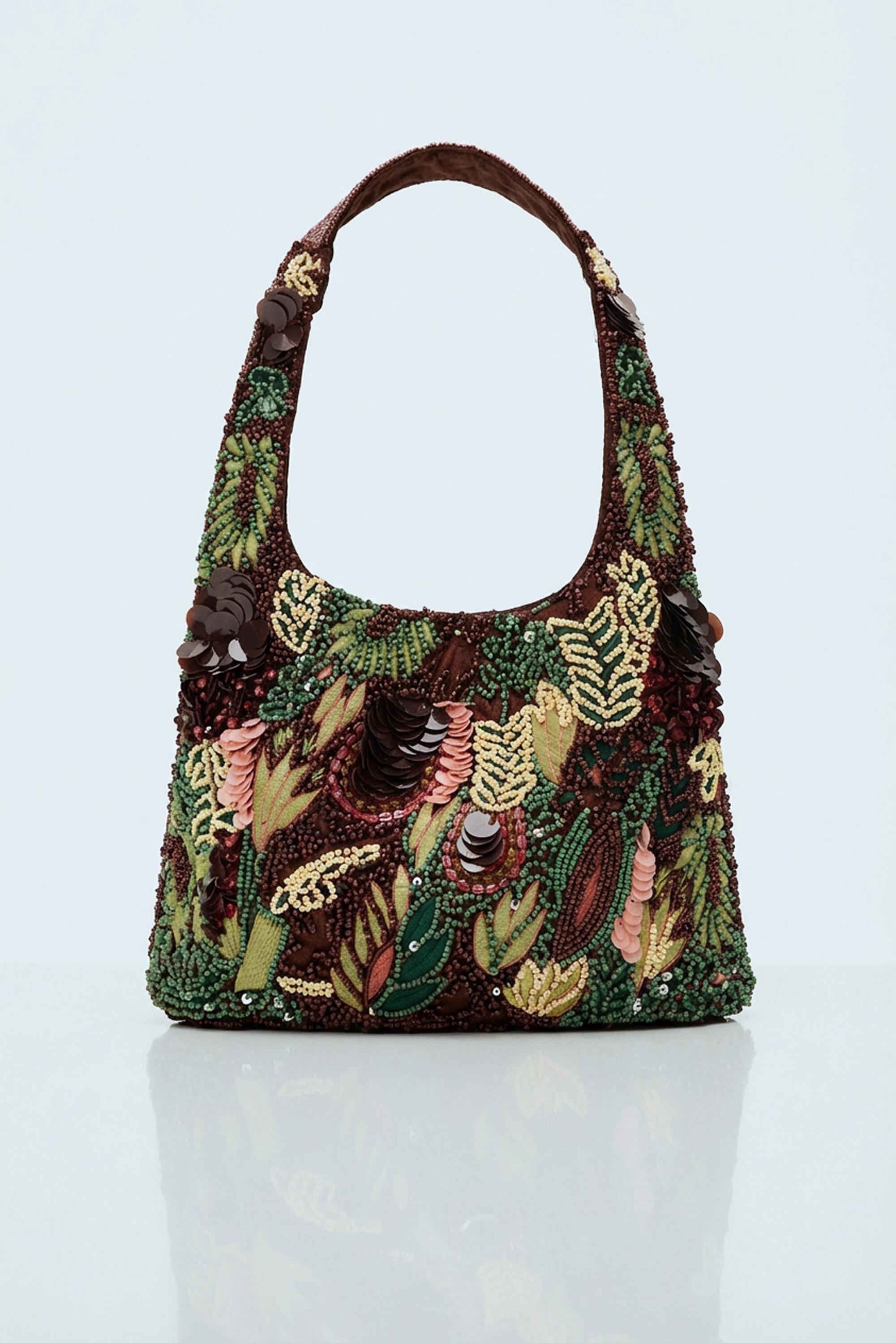 Boncuklu omuz çantası - Görsel 37