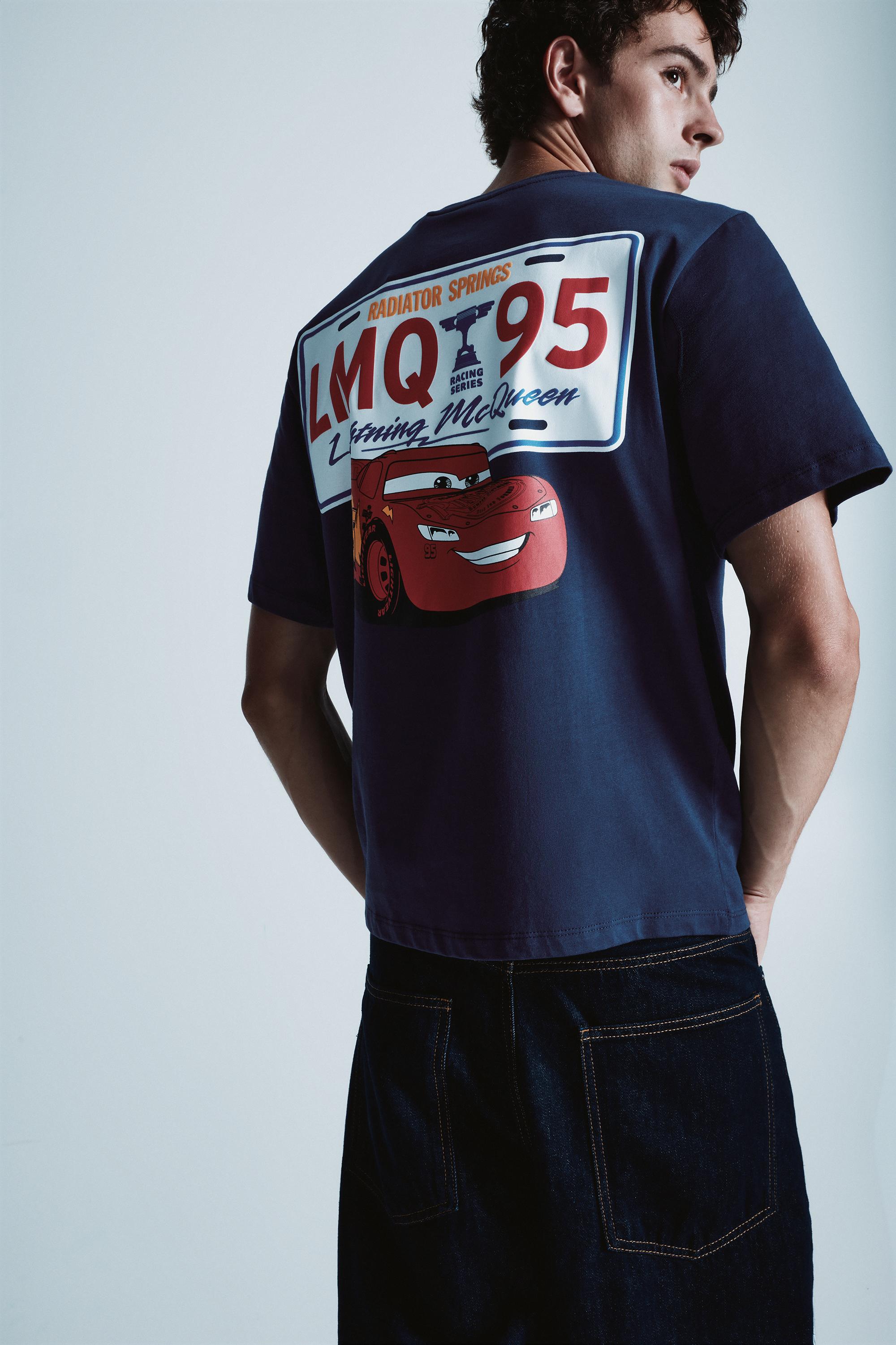 Blue Cars T-shirt — Navy