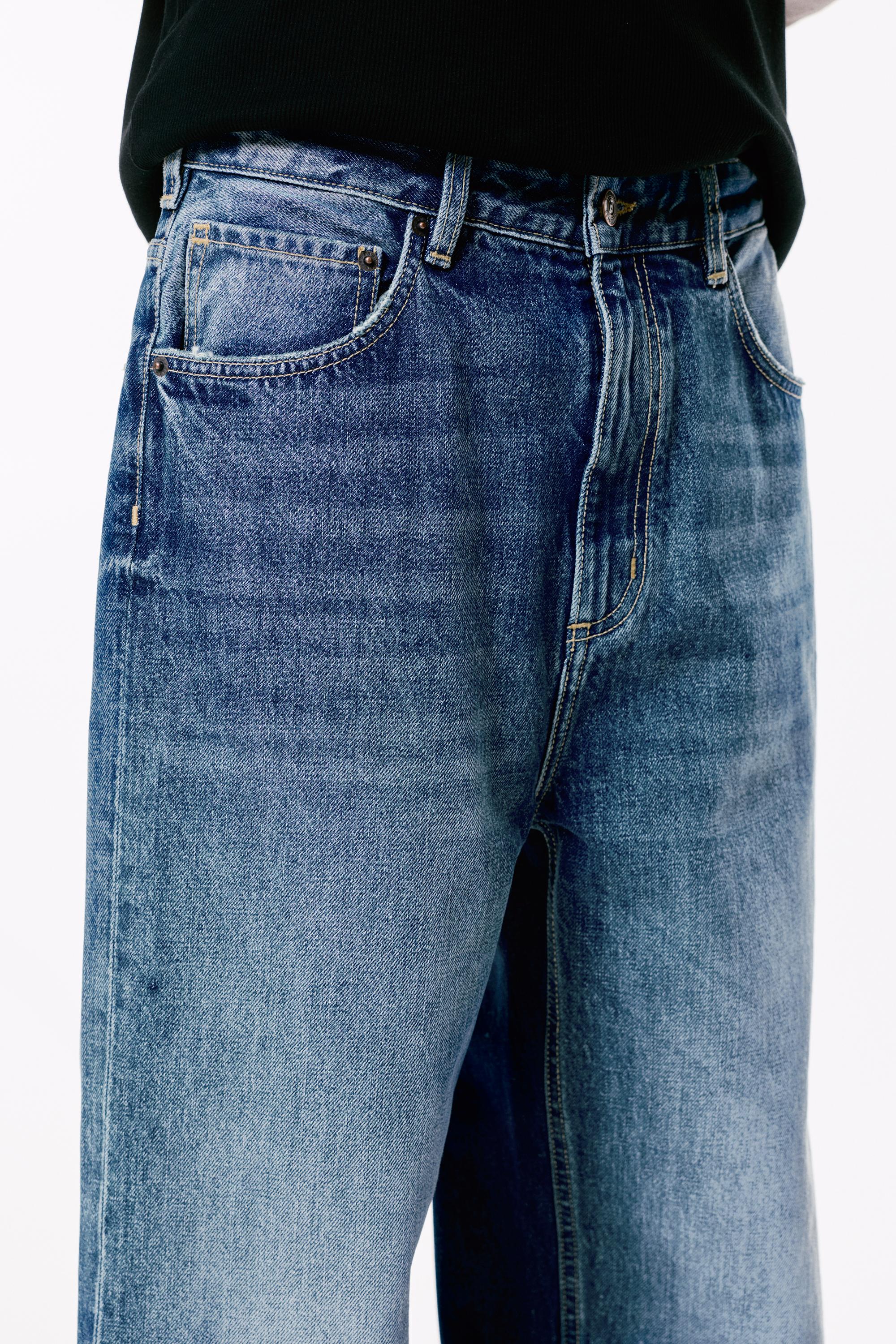 Baggy jeans — Medium blue