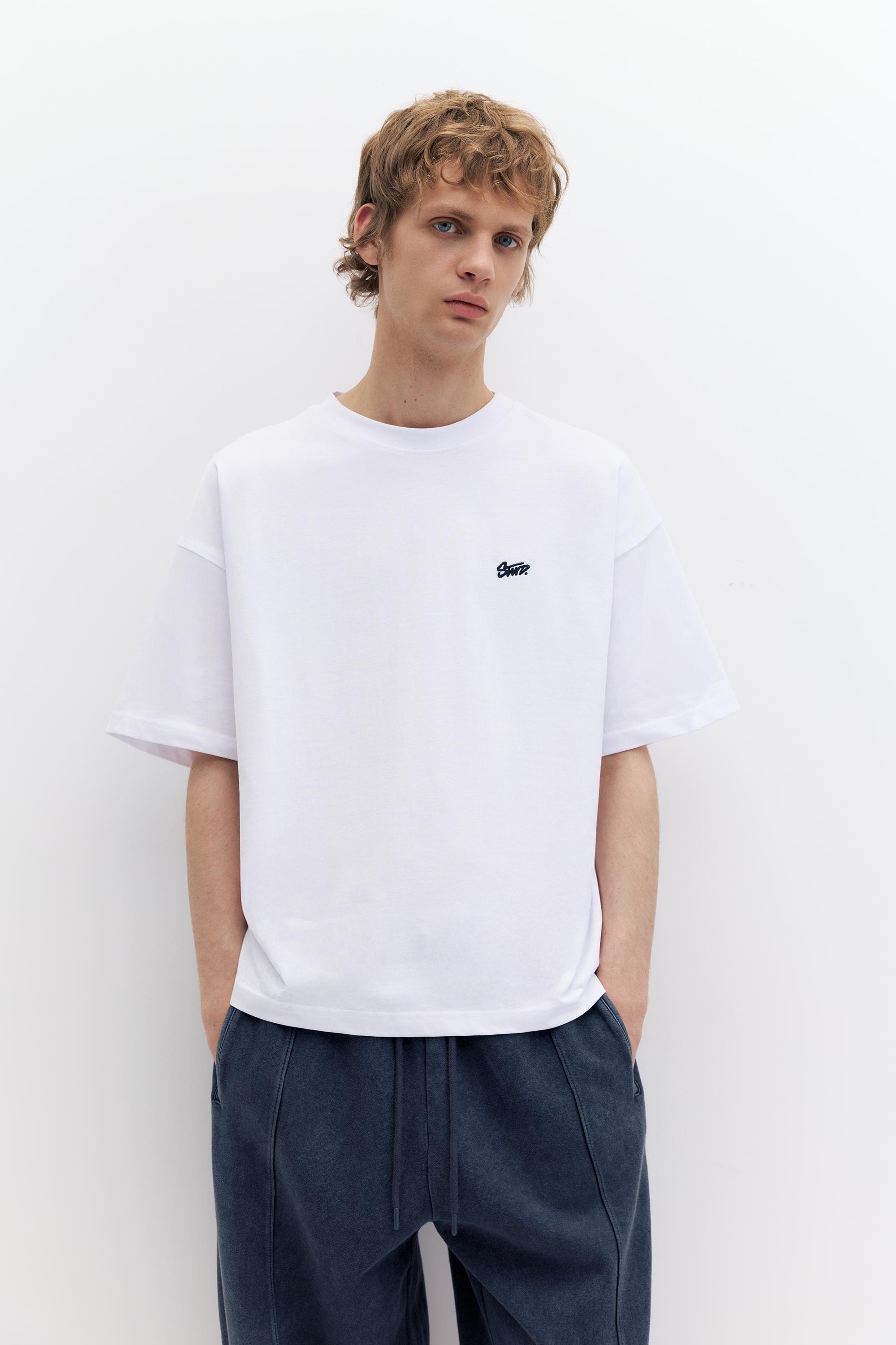 STWD logolu salaş t-shirt - Görsel 35