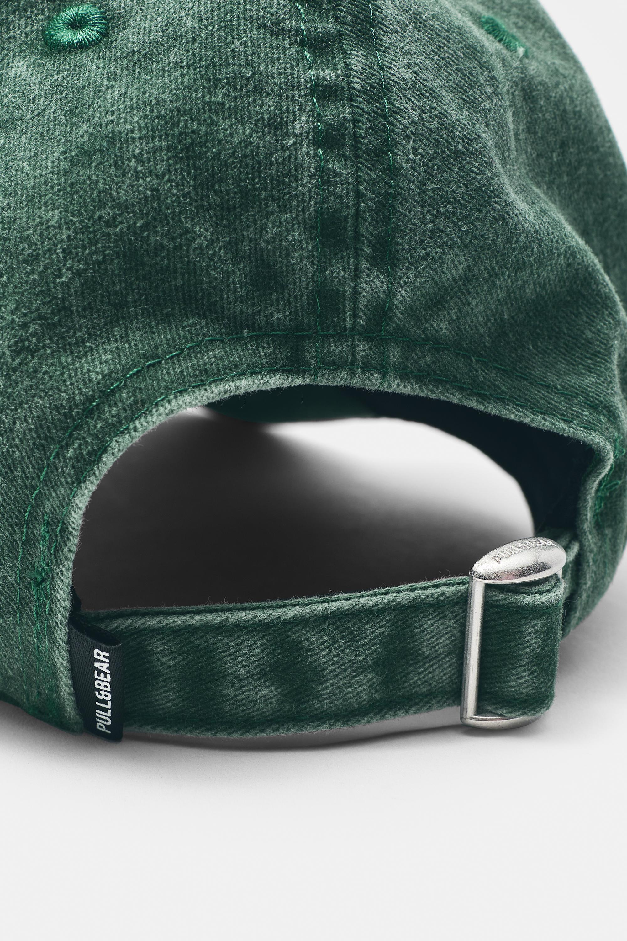Homeward Bond embroidered cap — Medium green