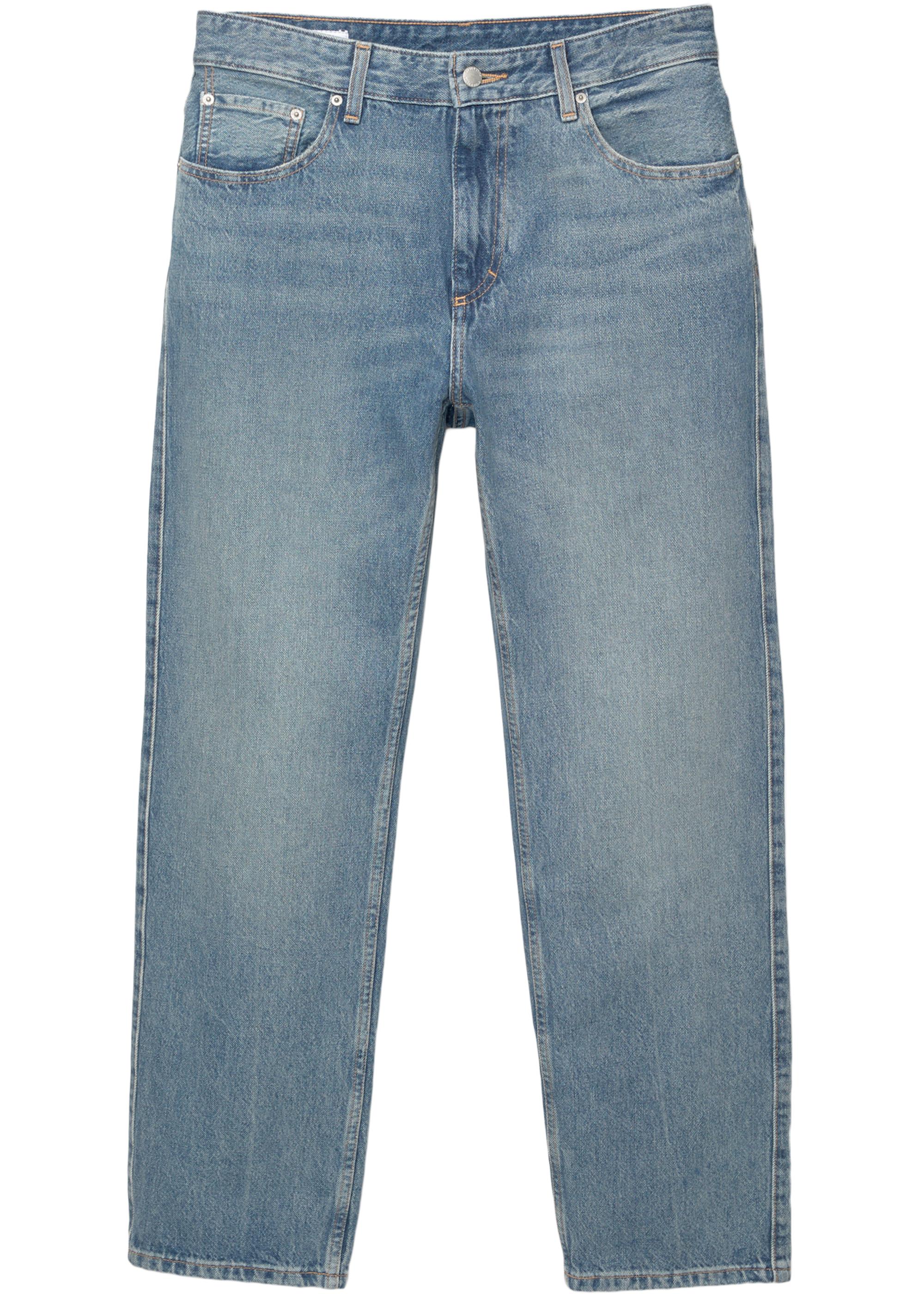 Straight-leg jeans — Medium blue