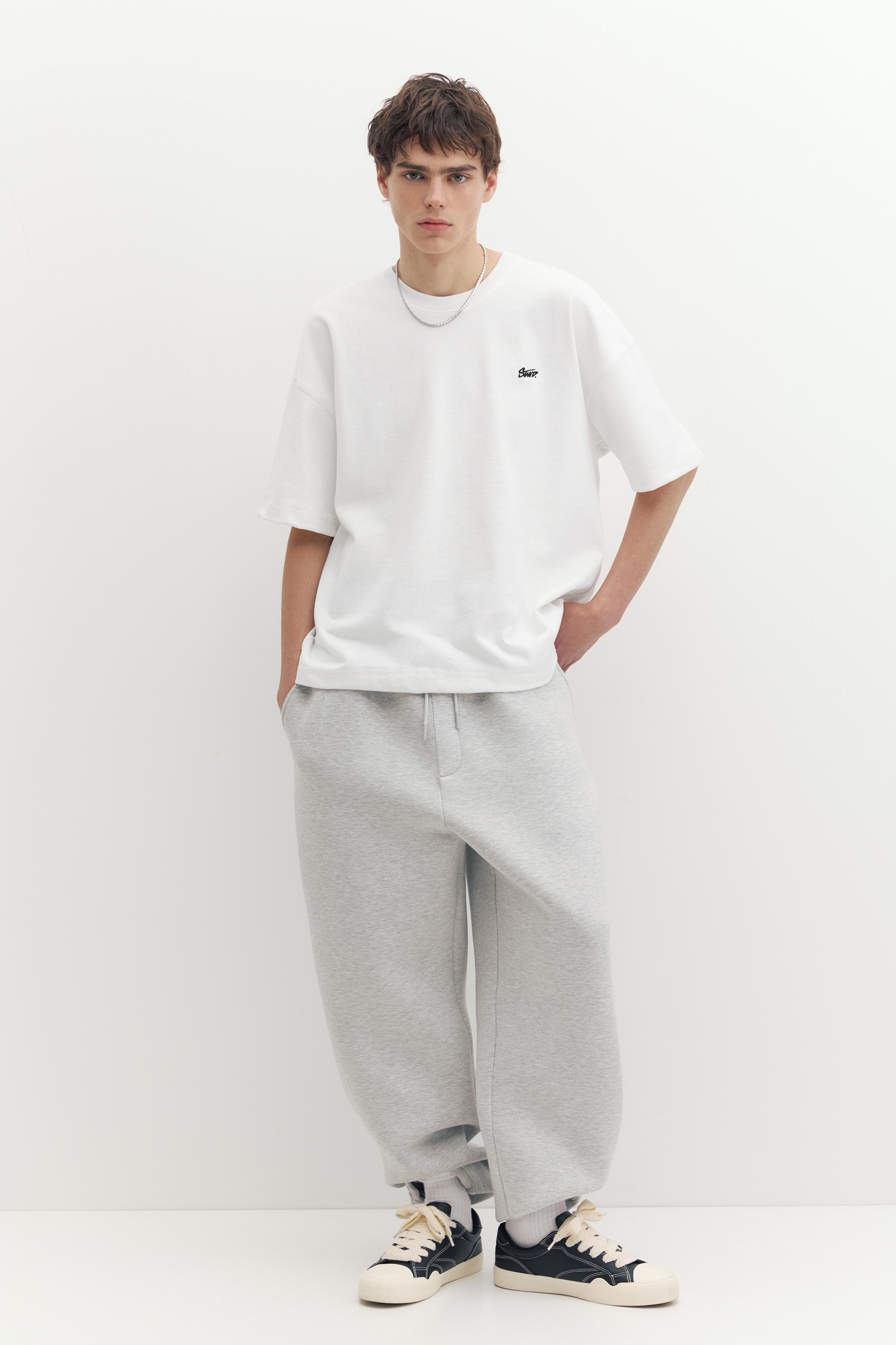 Short sleeve STWD sweatshirt — White