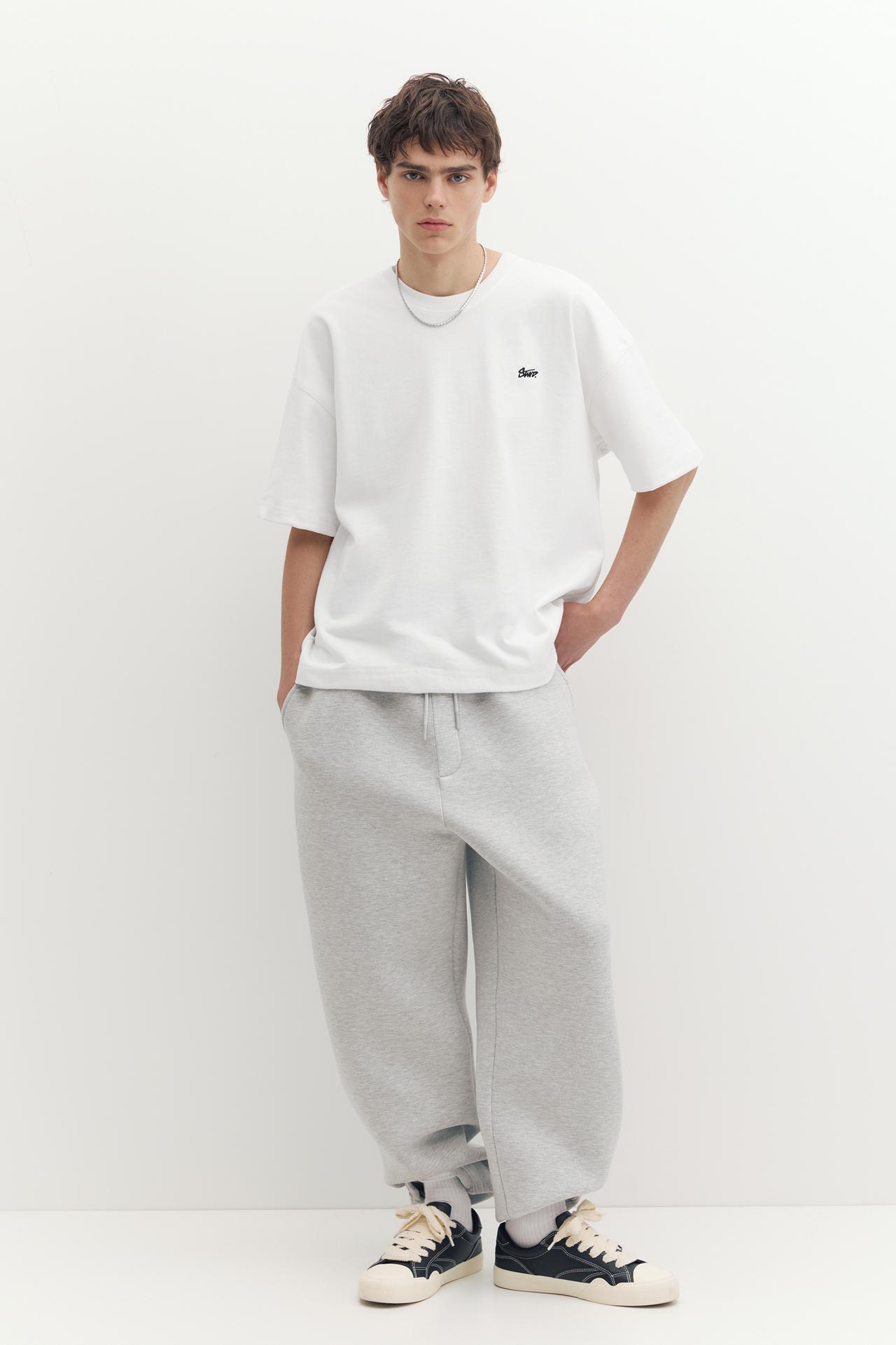 Short sleeve STWD sweatshirt — White