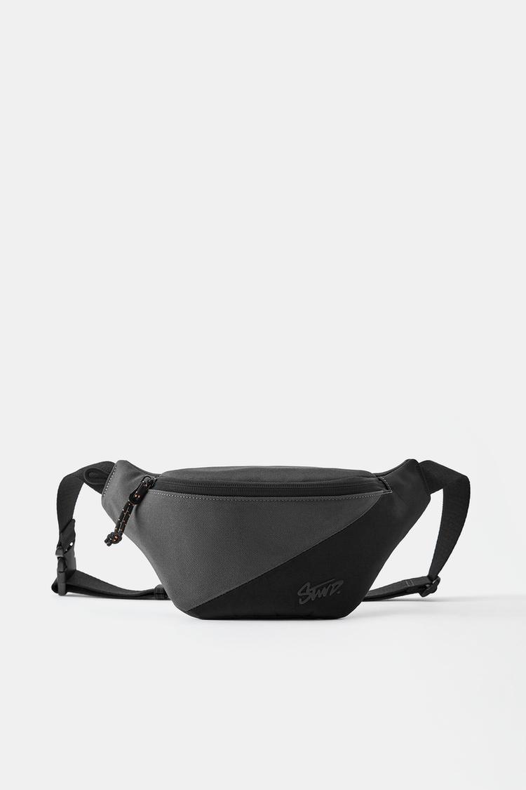 STWD combined belt bag — Grey