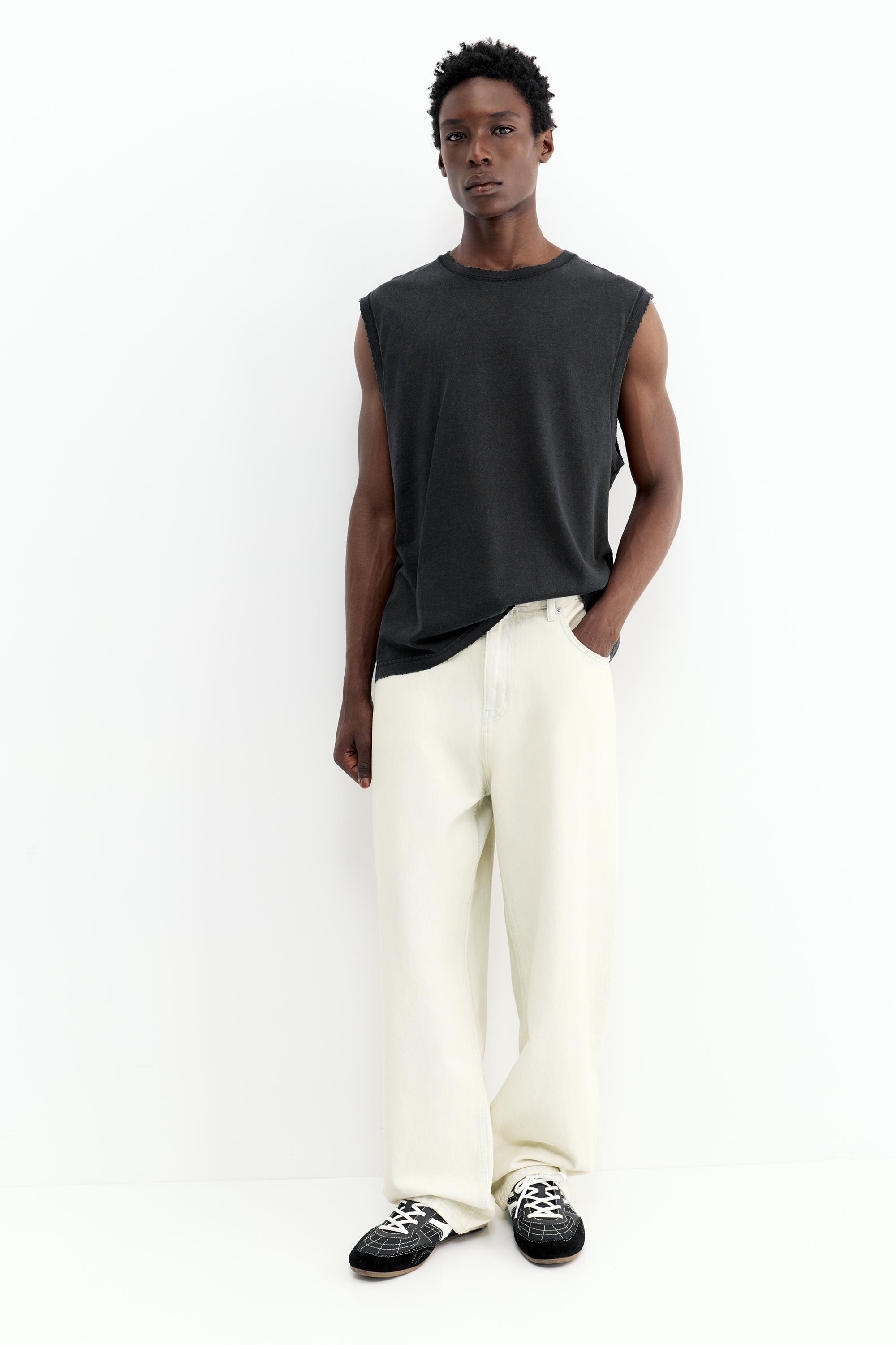 Strappy top — Black