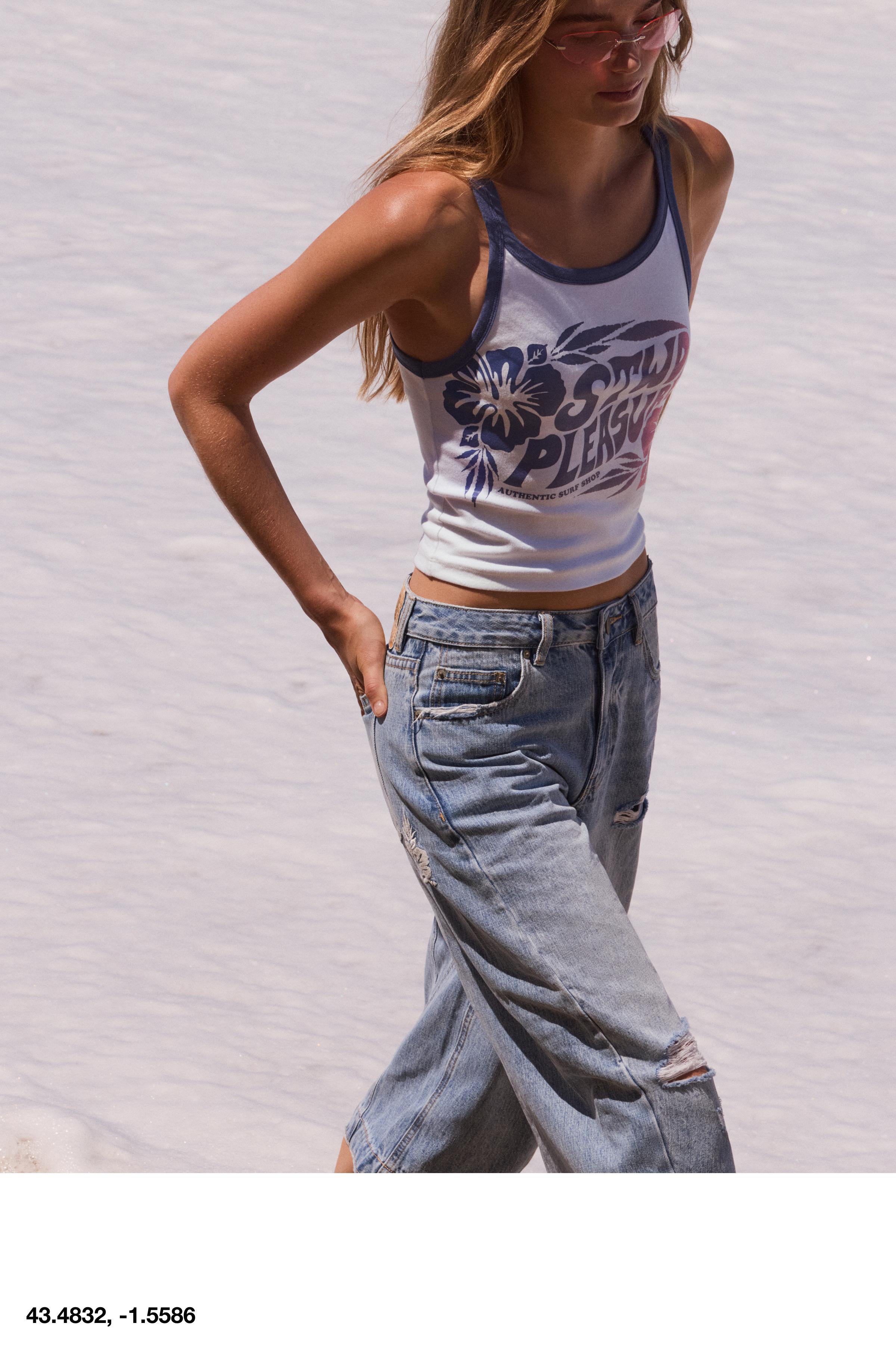 Pleasures x STWD tank top — White