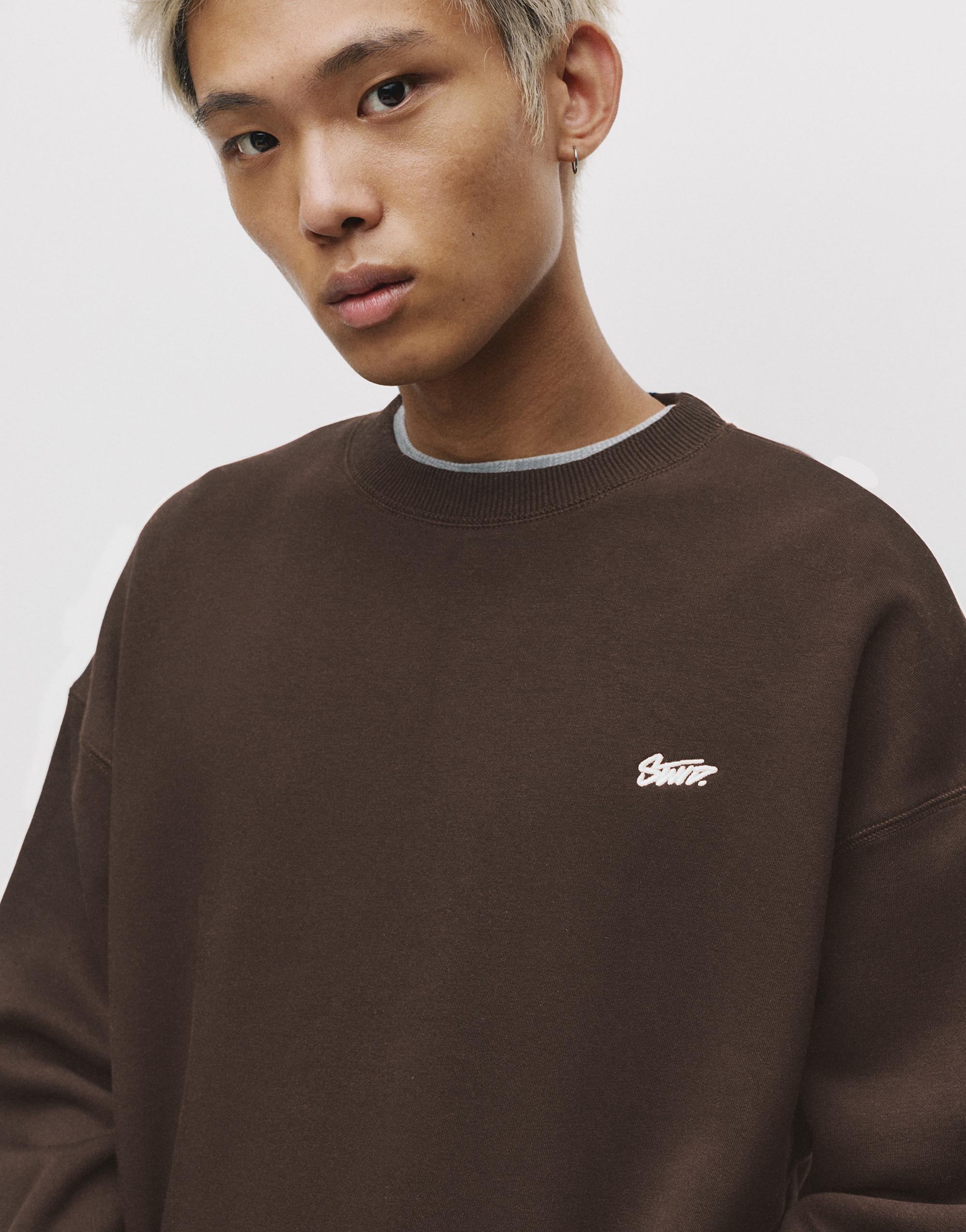 STWD bisiklet yaka sweatshirt - Görsel 12