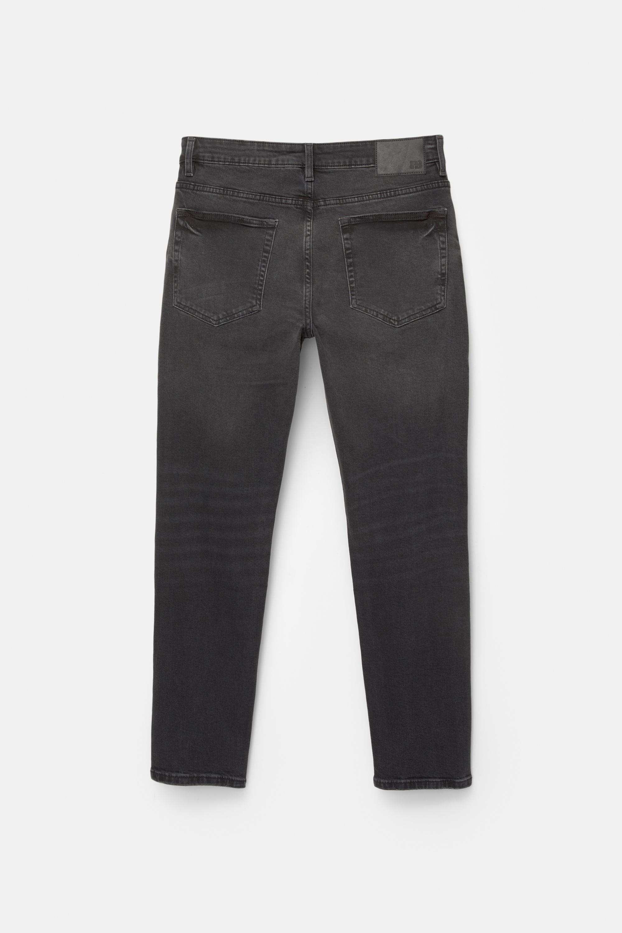 Slim fit jeans — Faded black