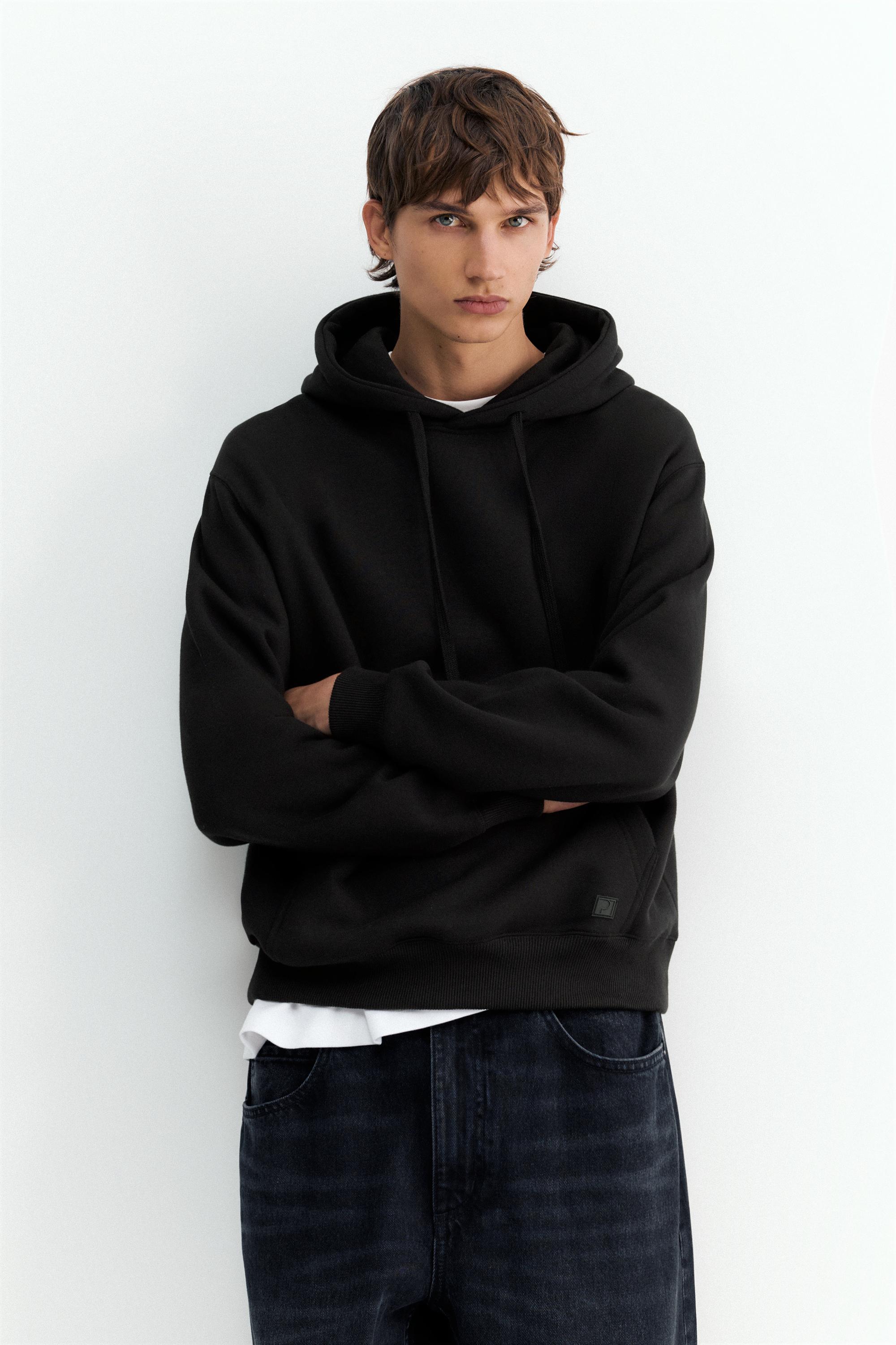 Basic hoodie — Black