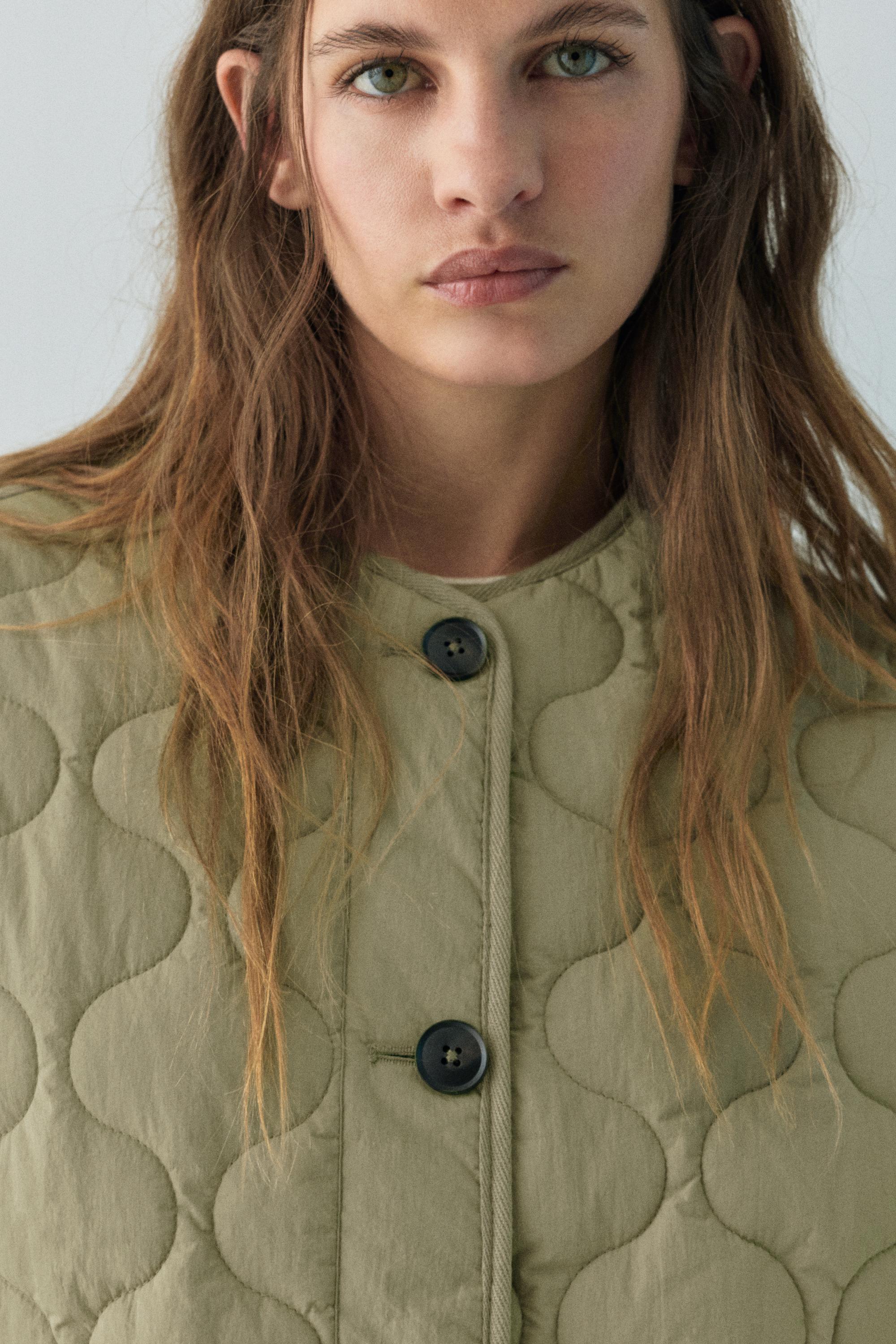 Lightweight padded jacket — Khaki