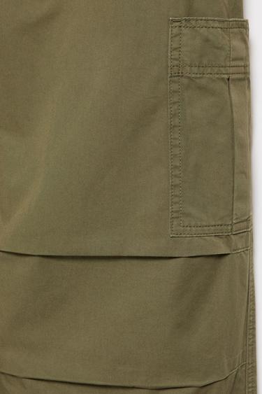 Parachute cargo trousers — Khaki 7