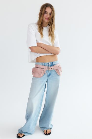 Belt-style belt bag — Pink 2