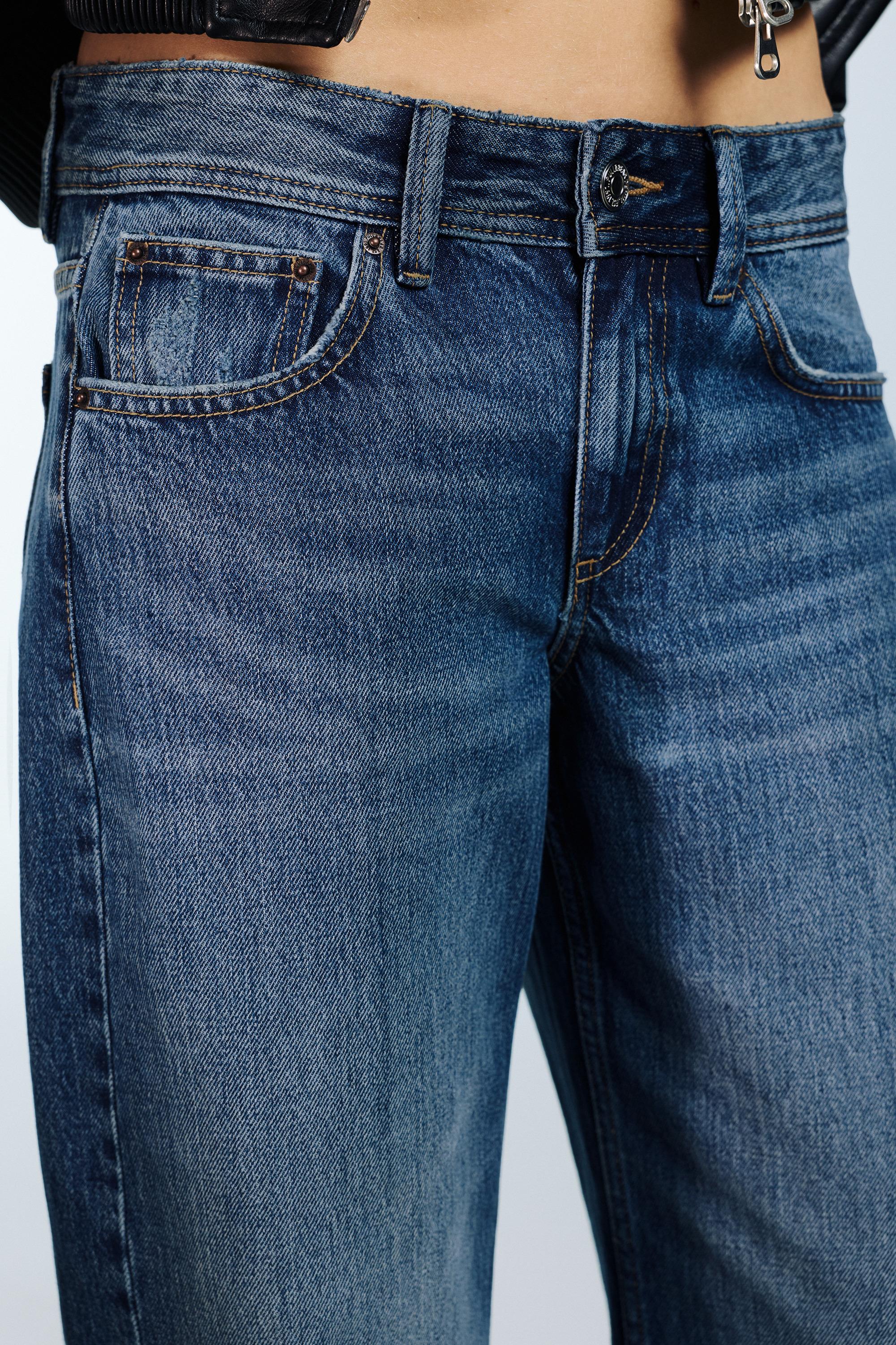 Düşük bel straight fit jean - Görsel 96