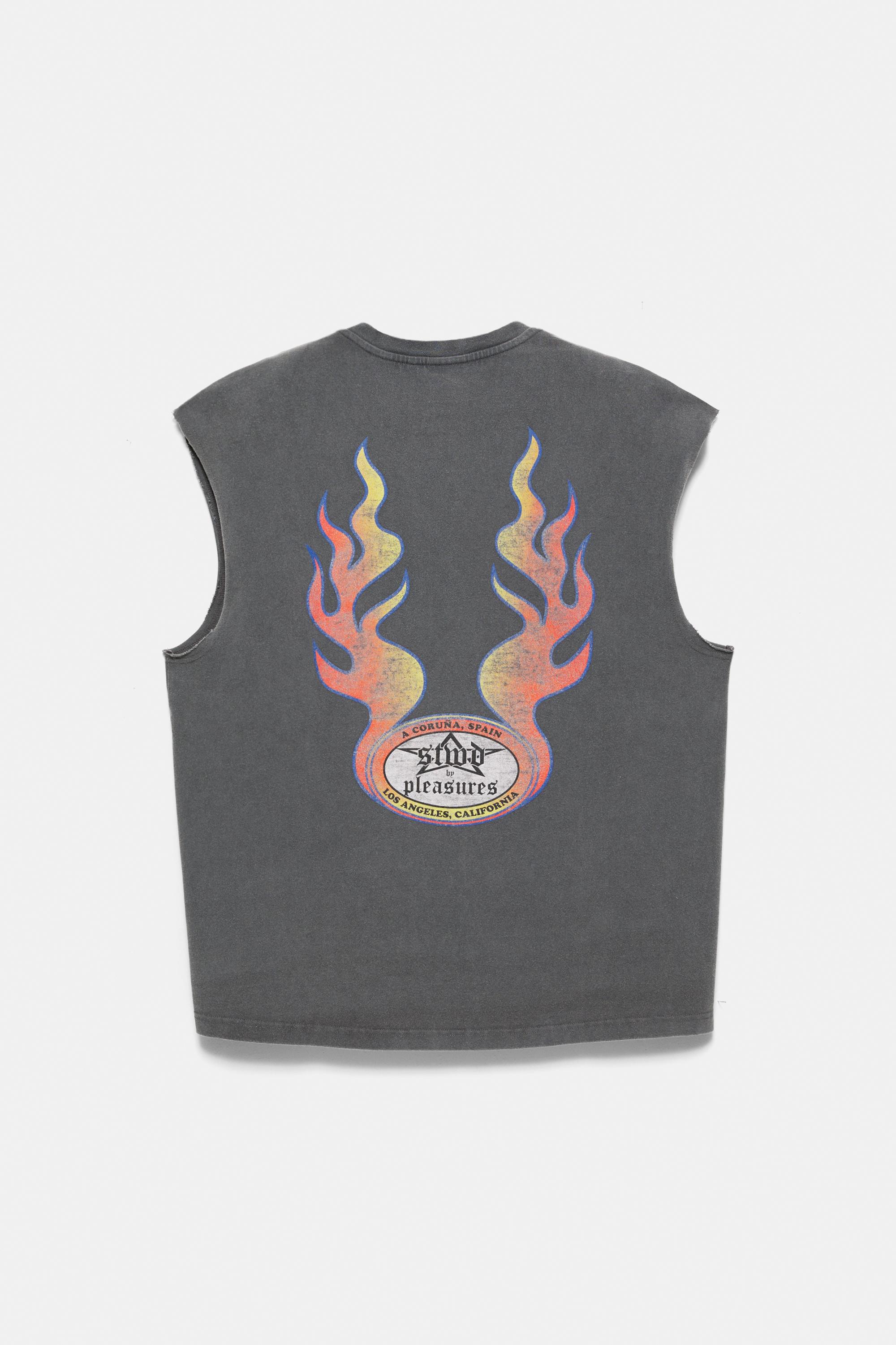 Pleasures x STWD tank top — Grey