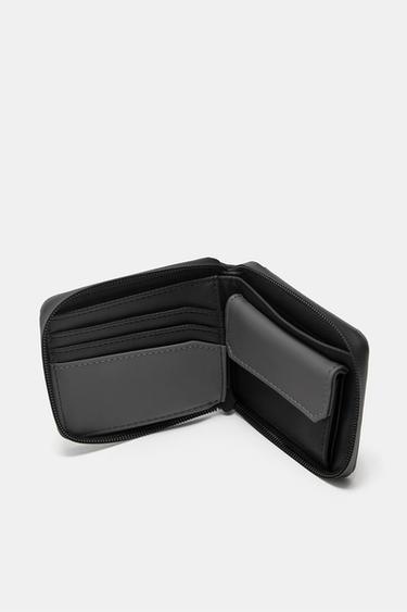 Rubberised wallet — Grey 3
