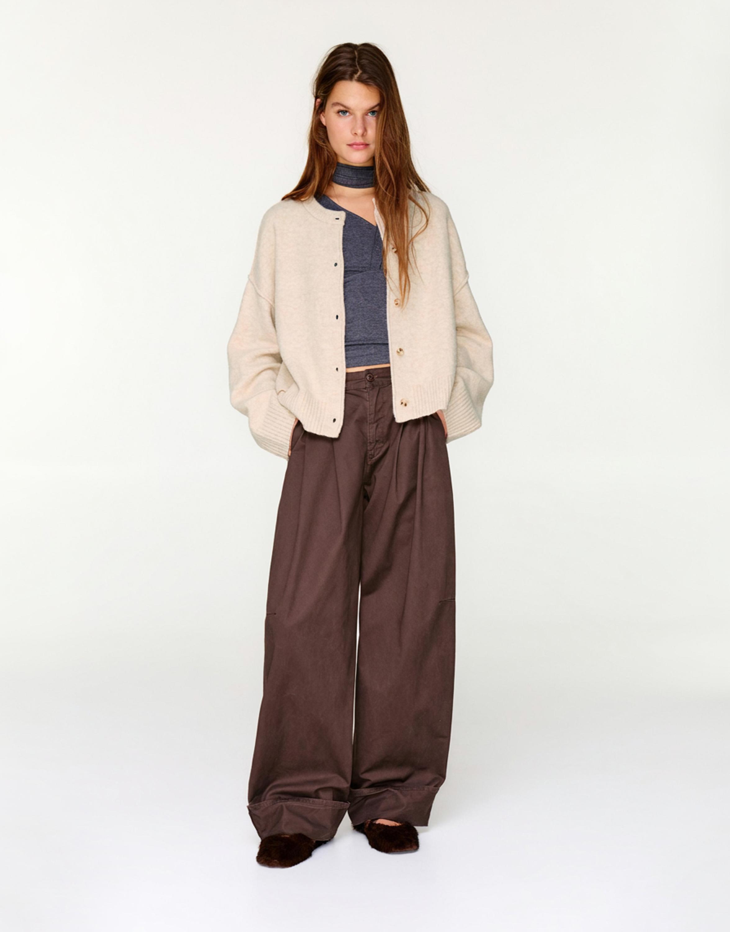 Yumuşak örgü hırka - Görsel 134