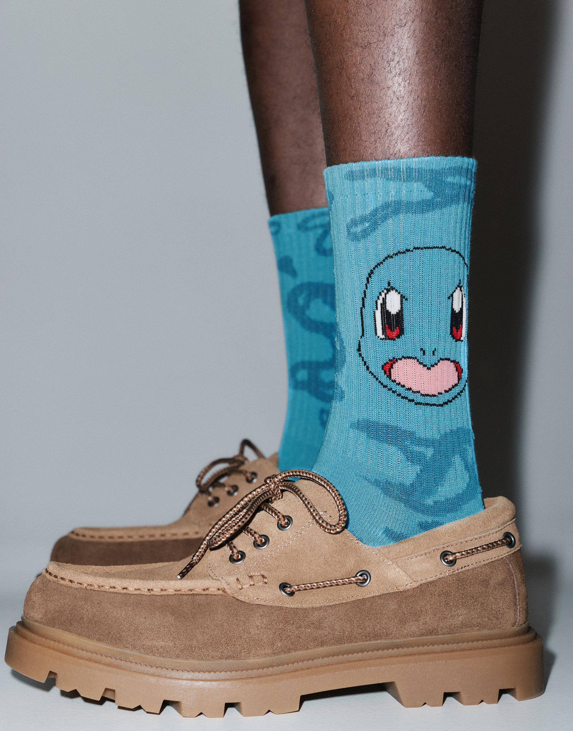 Pokémon Squirtle Socks — Sky blue