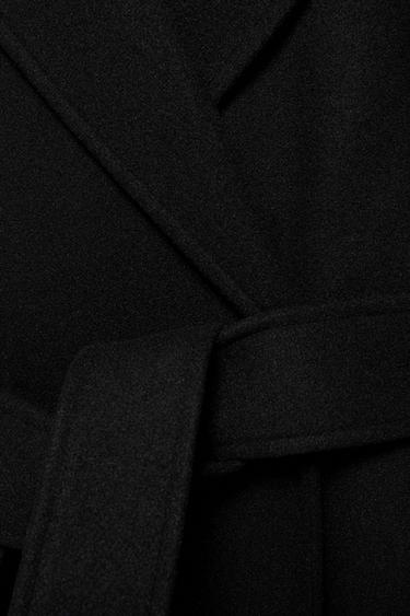 Long belted coat — Black 6