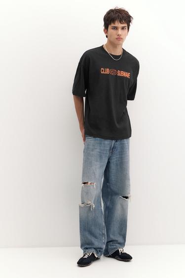 STWD Subwave graphic T-shirt — Black 4
