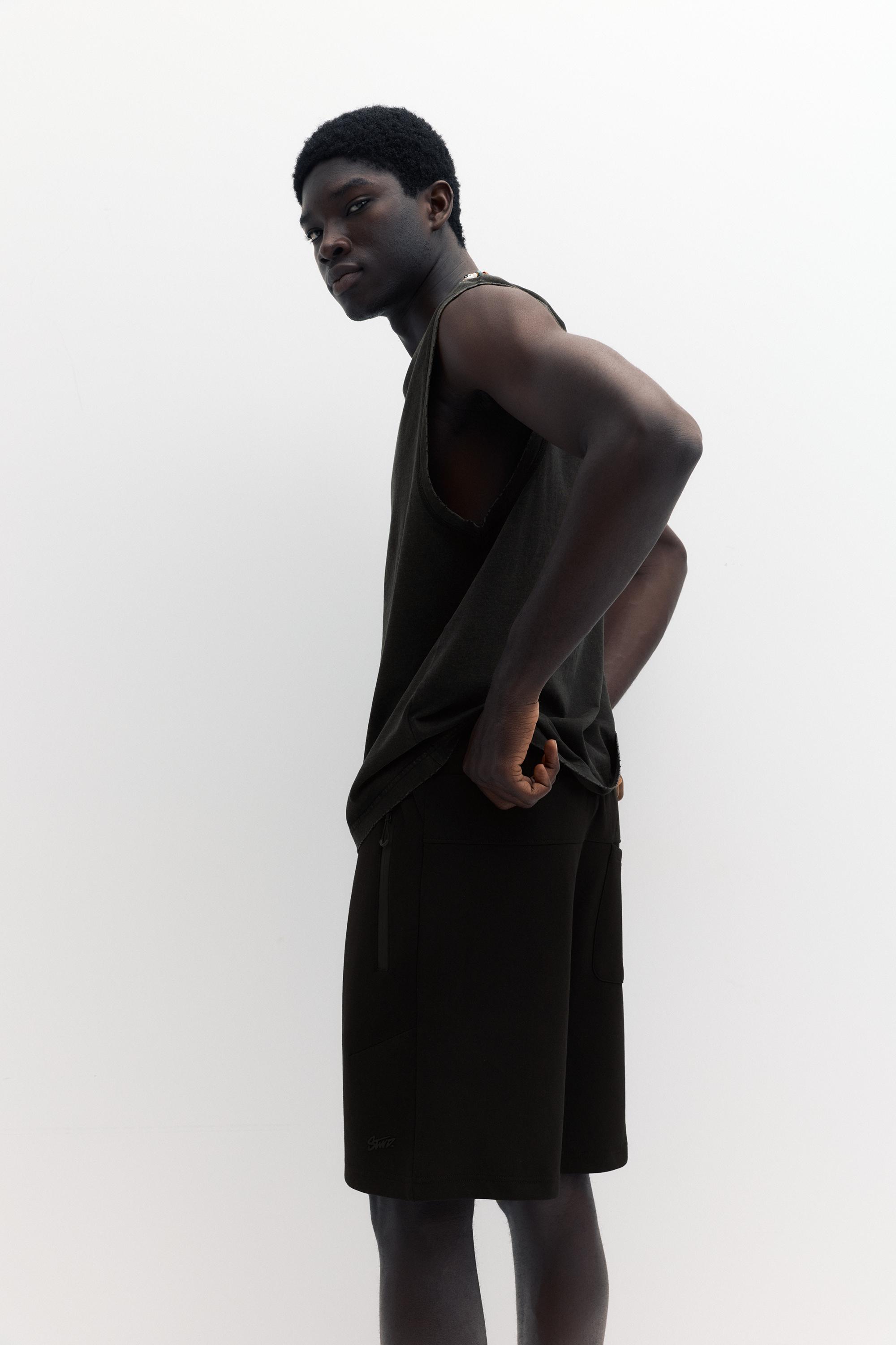 Calções Bermuda Jogger Regular Fit