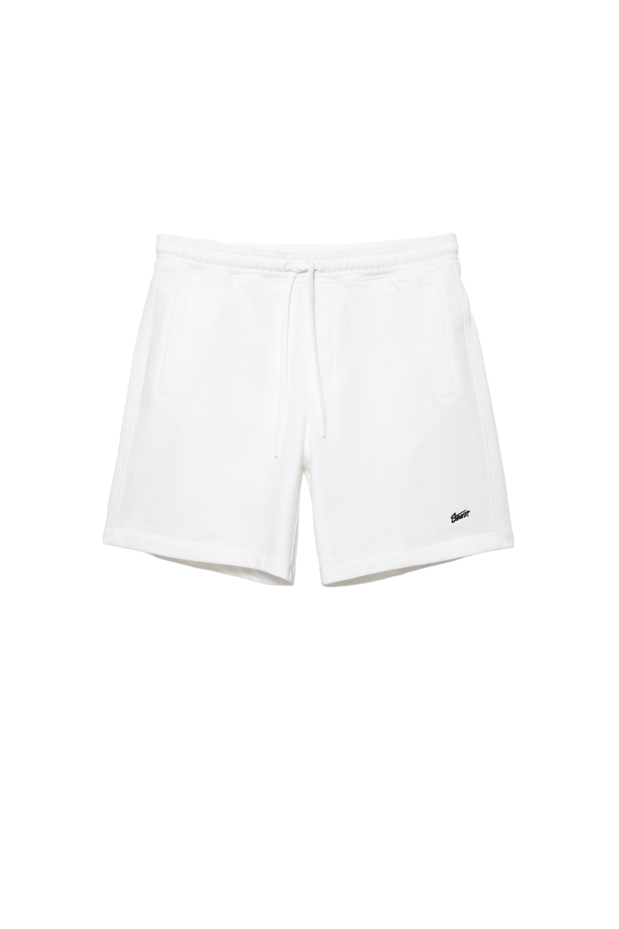 Logolu jogger bermuda şort - Görsel 3