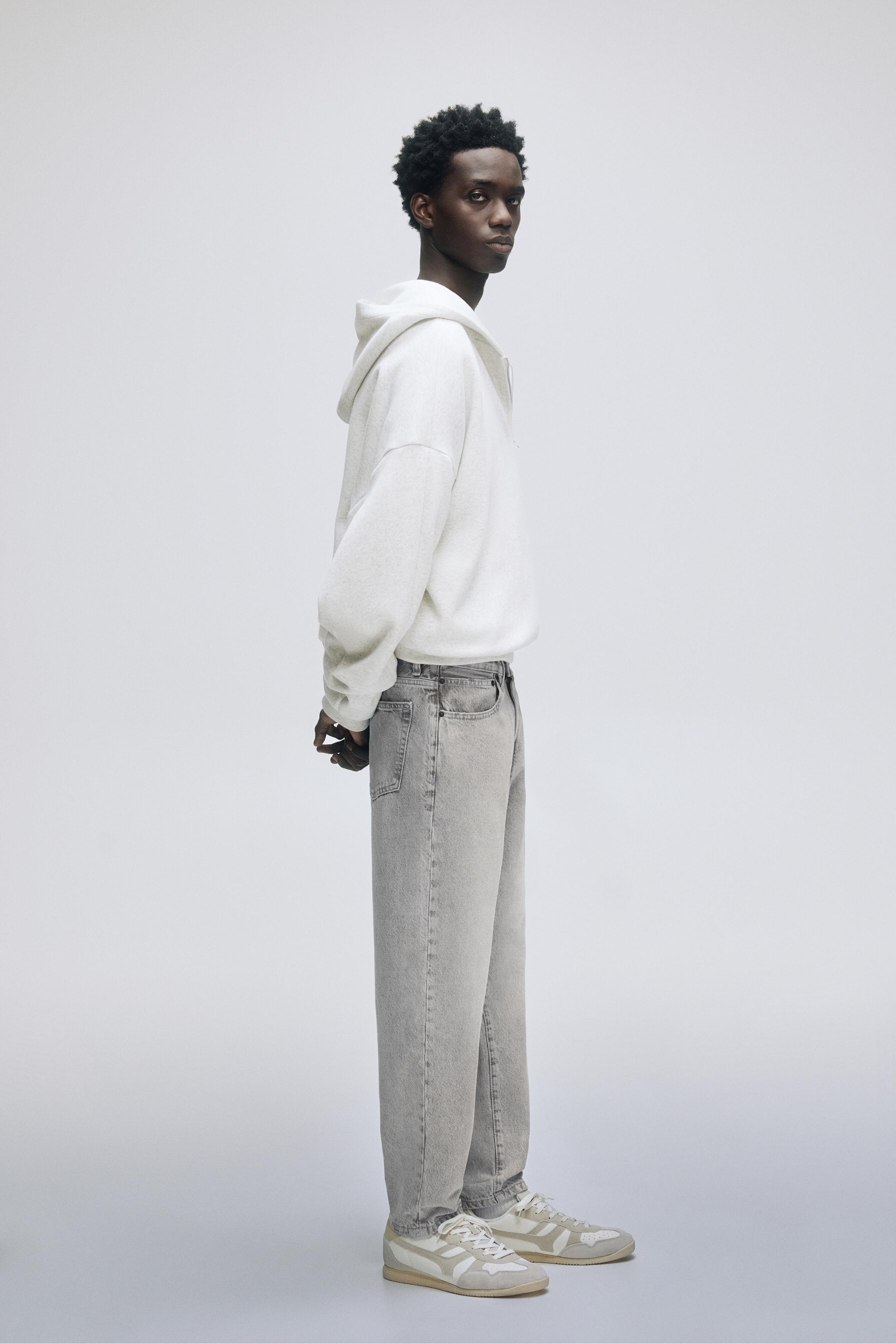 Standard jeans — Pale grey