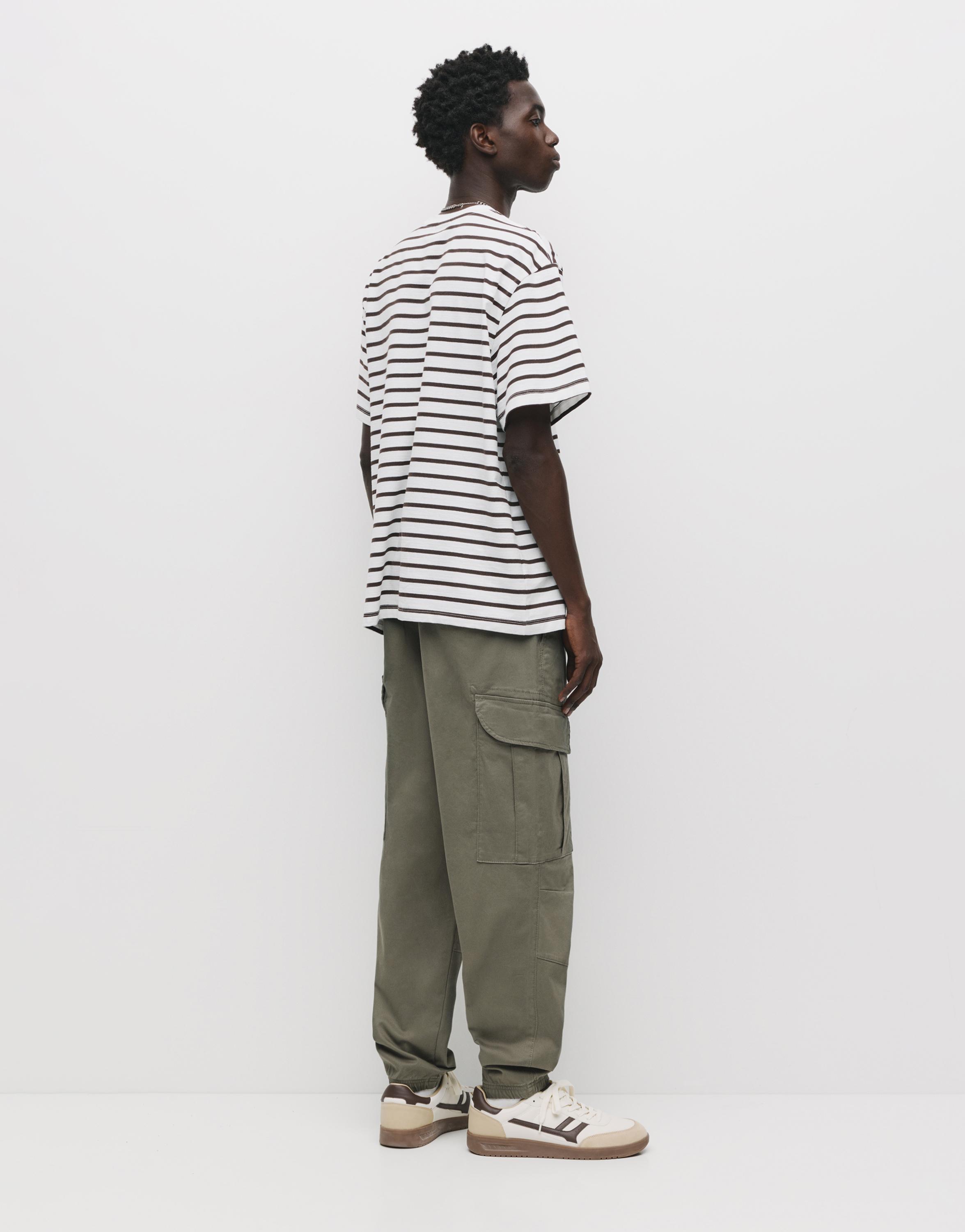 Cargo jogger trousers — Khaki