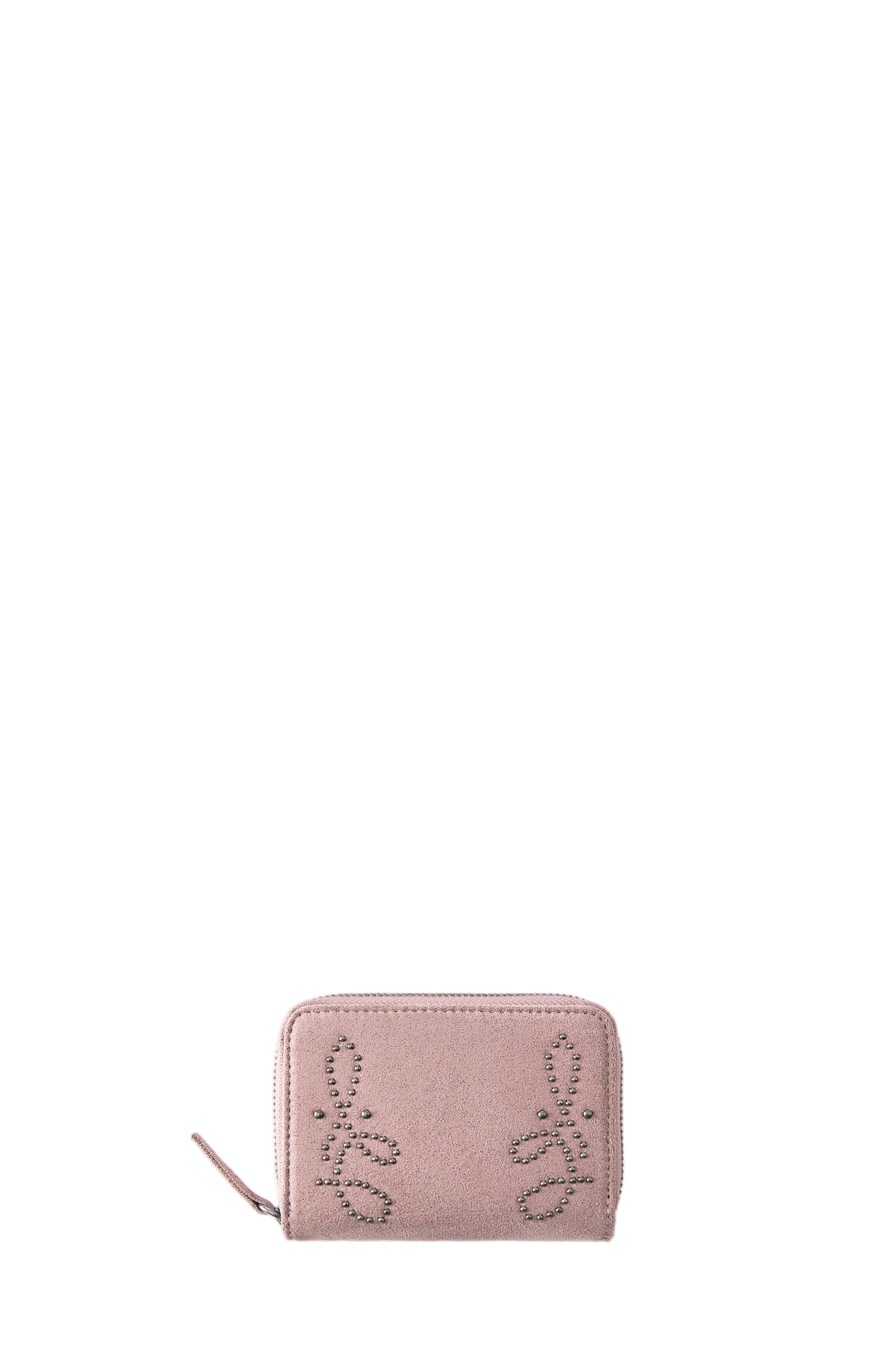 Studded wallet — Pink