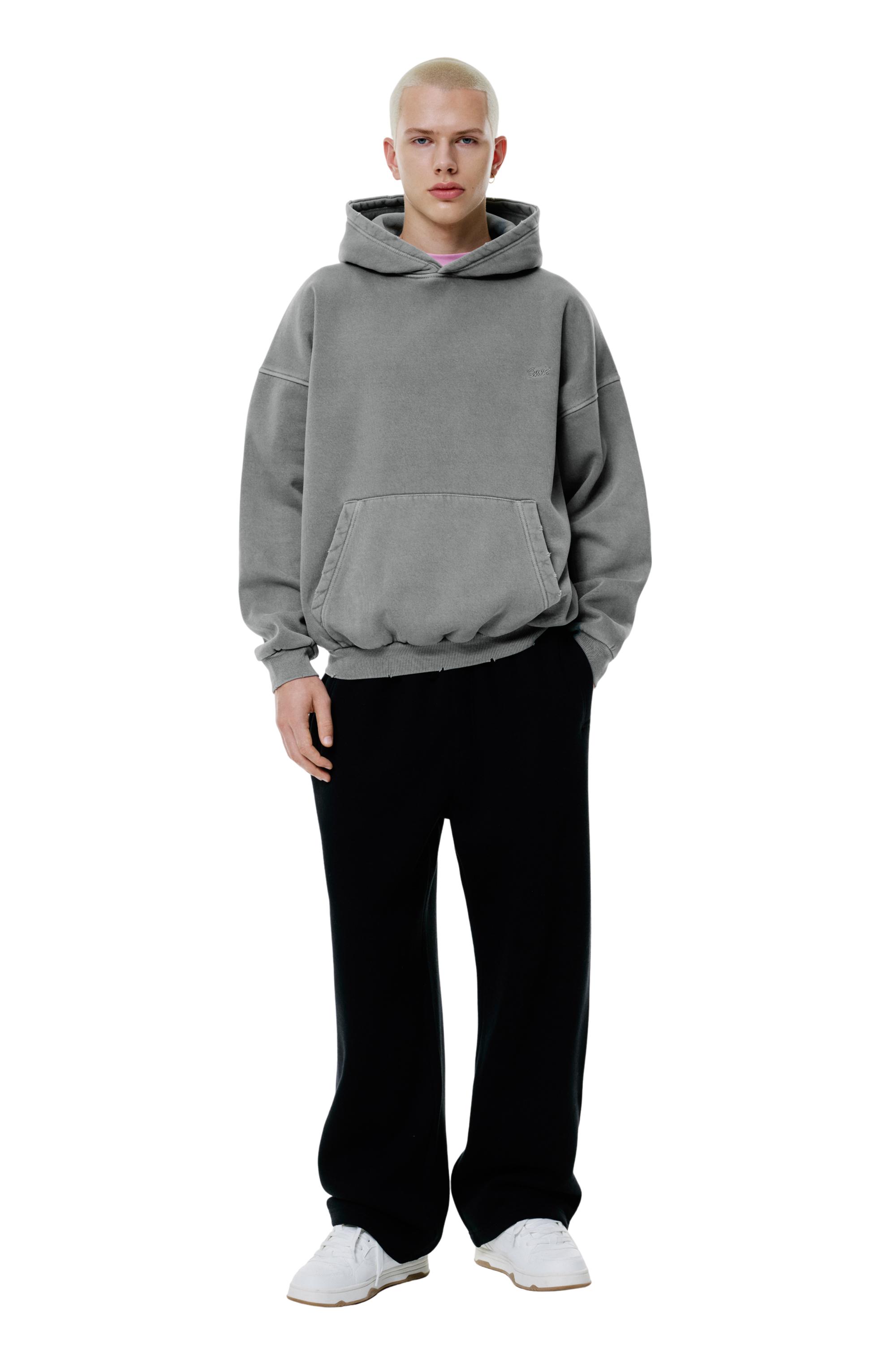 STWD Yıkanmış Kapüşonlu Sweatshirt - Görsel 29