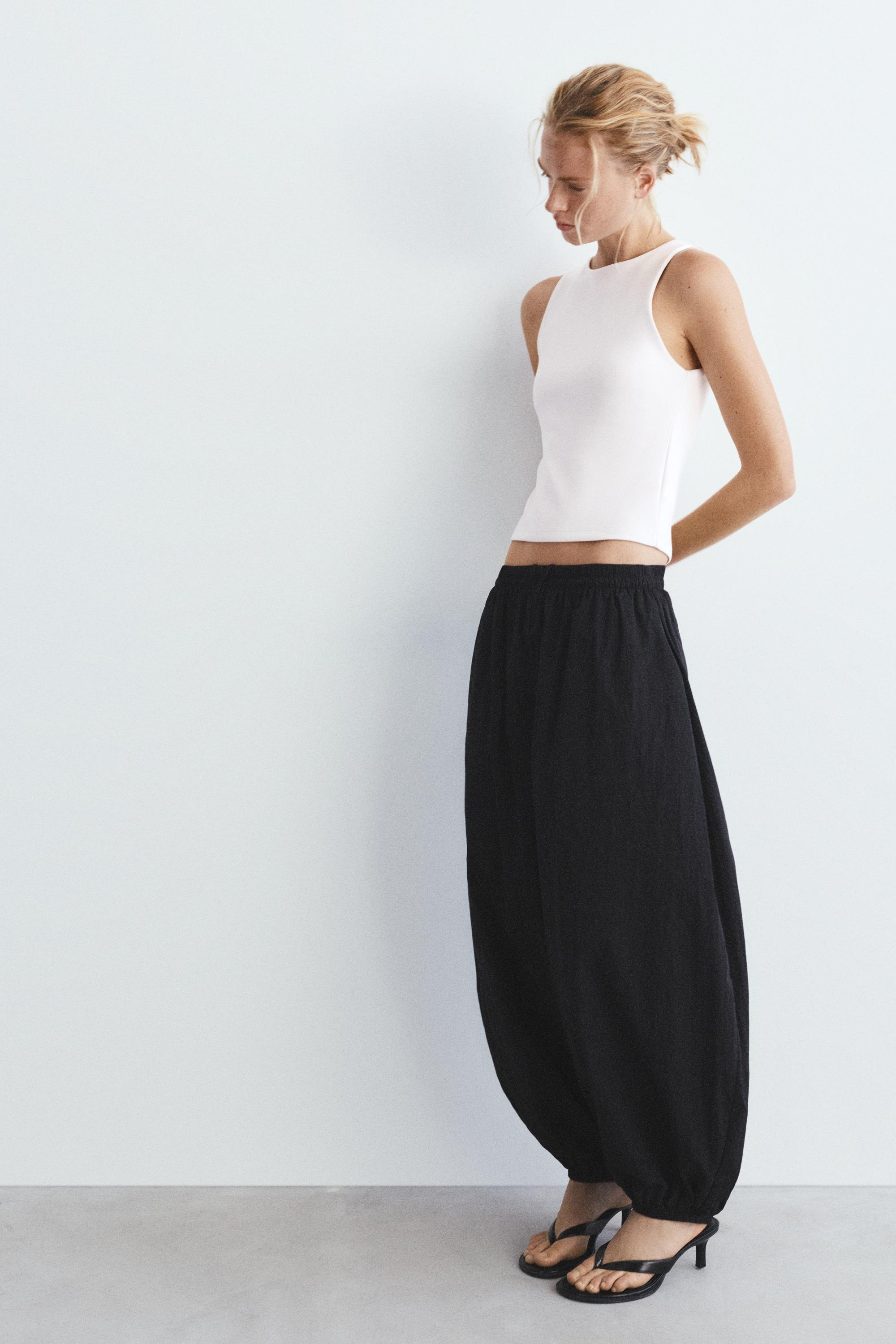Soft-touch tank top — Ecru