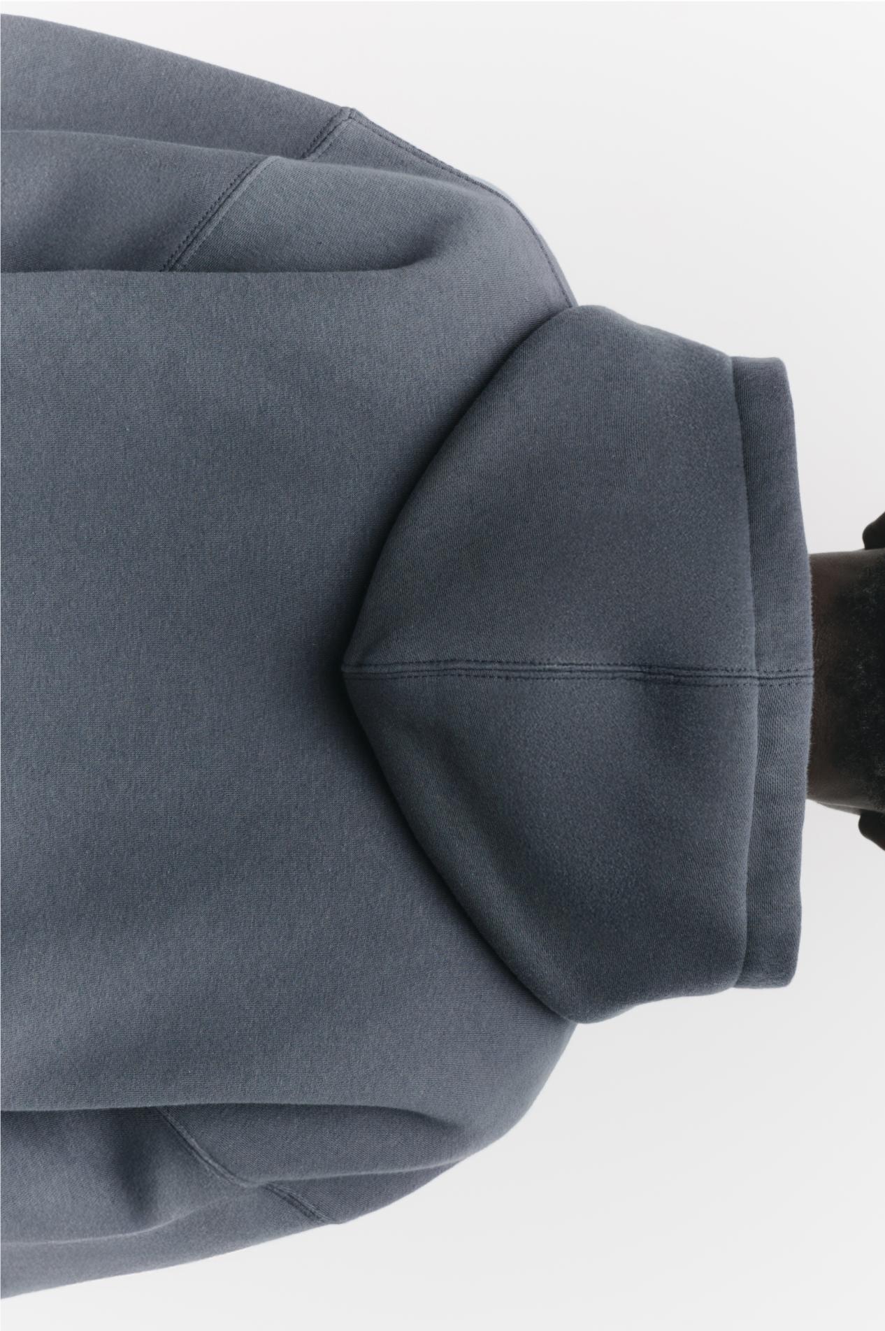 Basic kapüşonlu sweatshirt - Görsel 22