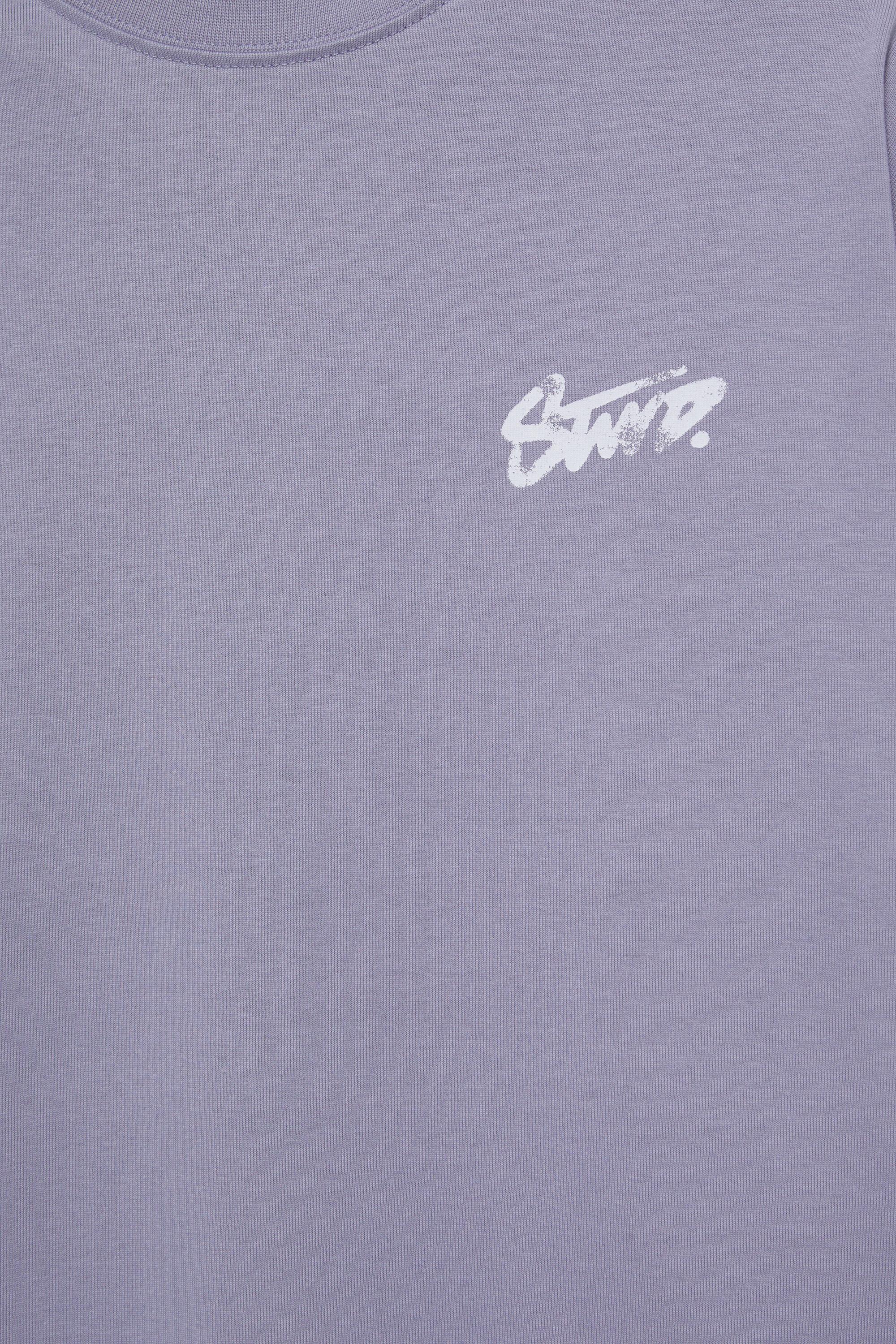 STWD graffiti logo T-shirt — Yale blue