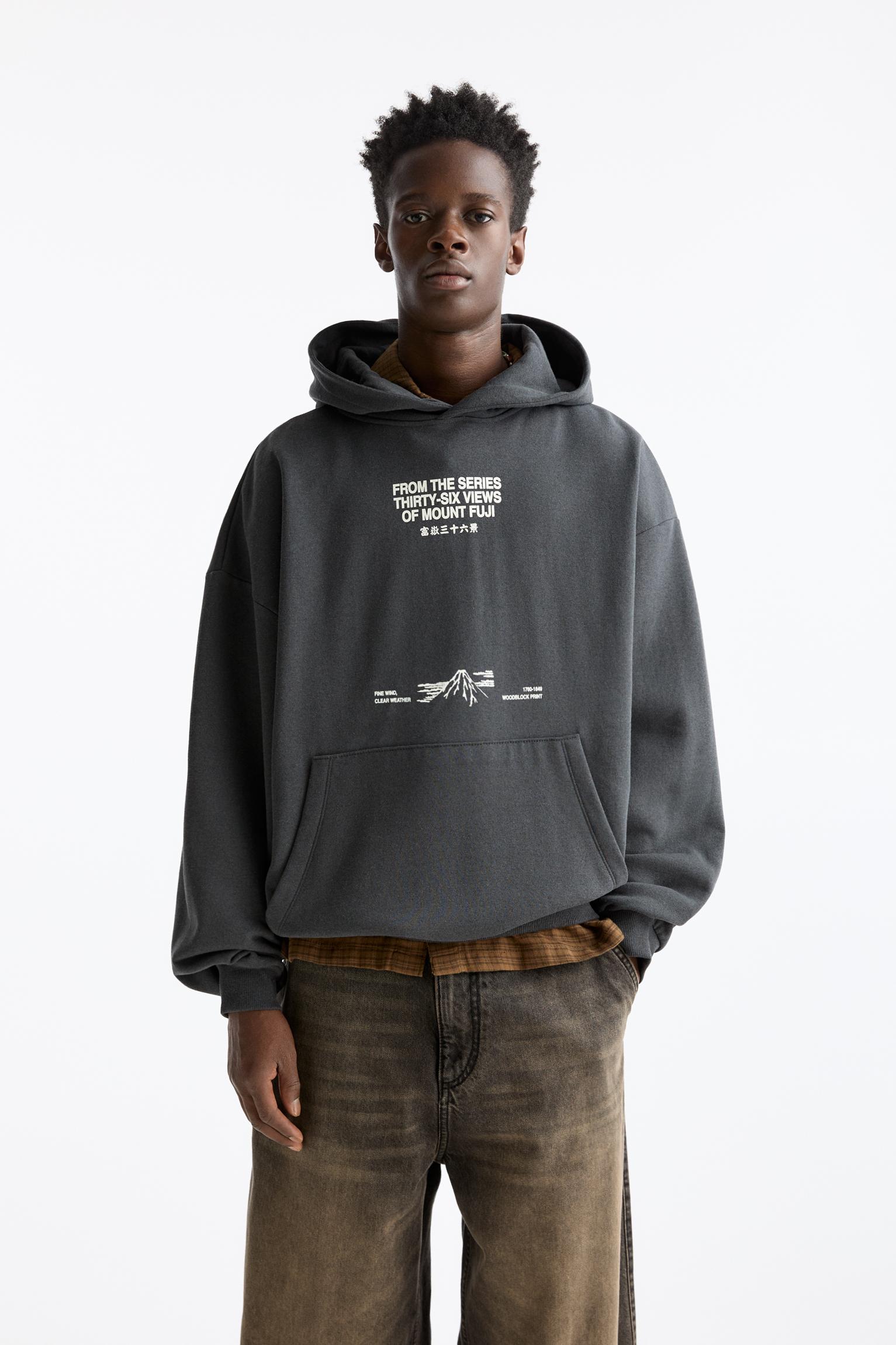 Mount Fuji hoodie PULL BEAR