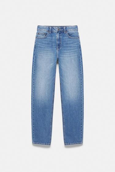 High-waist slim fit jeans — Medium blue 6