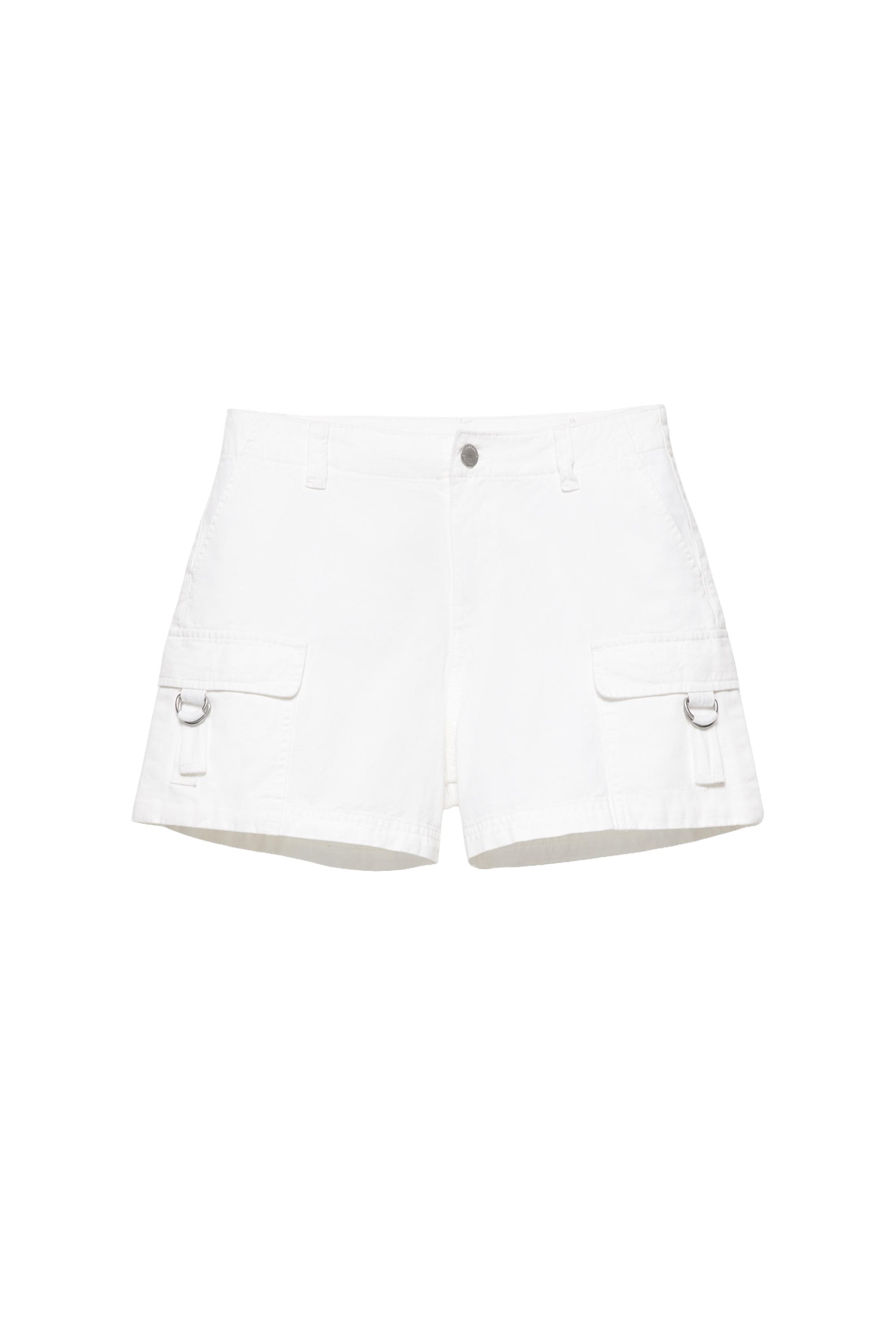 Pull&Bear Relaxed fit kargo bermuda görsel 3